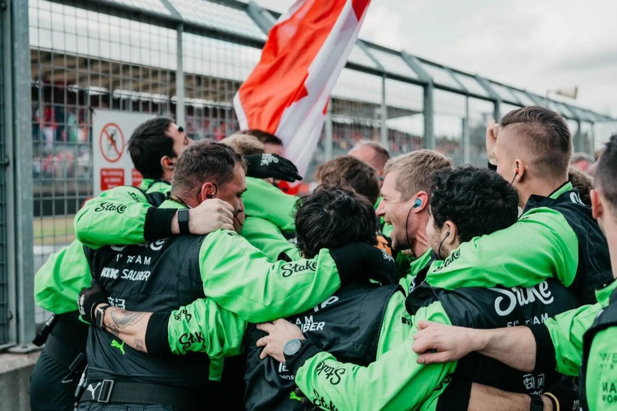 La Stake festeggia il primo podio in carriera di Nico Hulkenberg