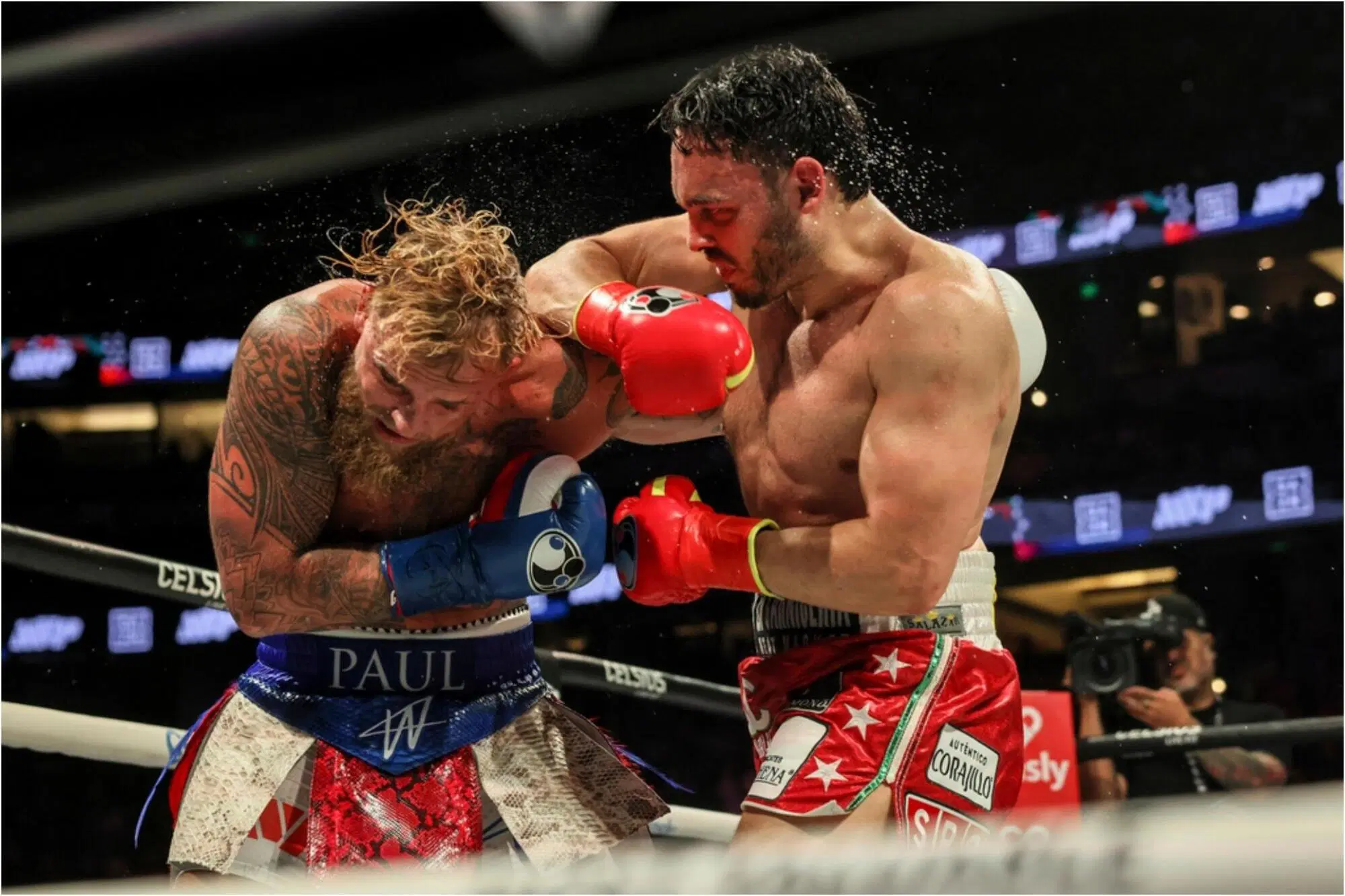 L'incontro tra Chavez Jr e Jake Paul