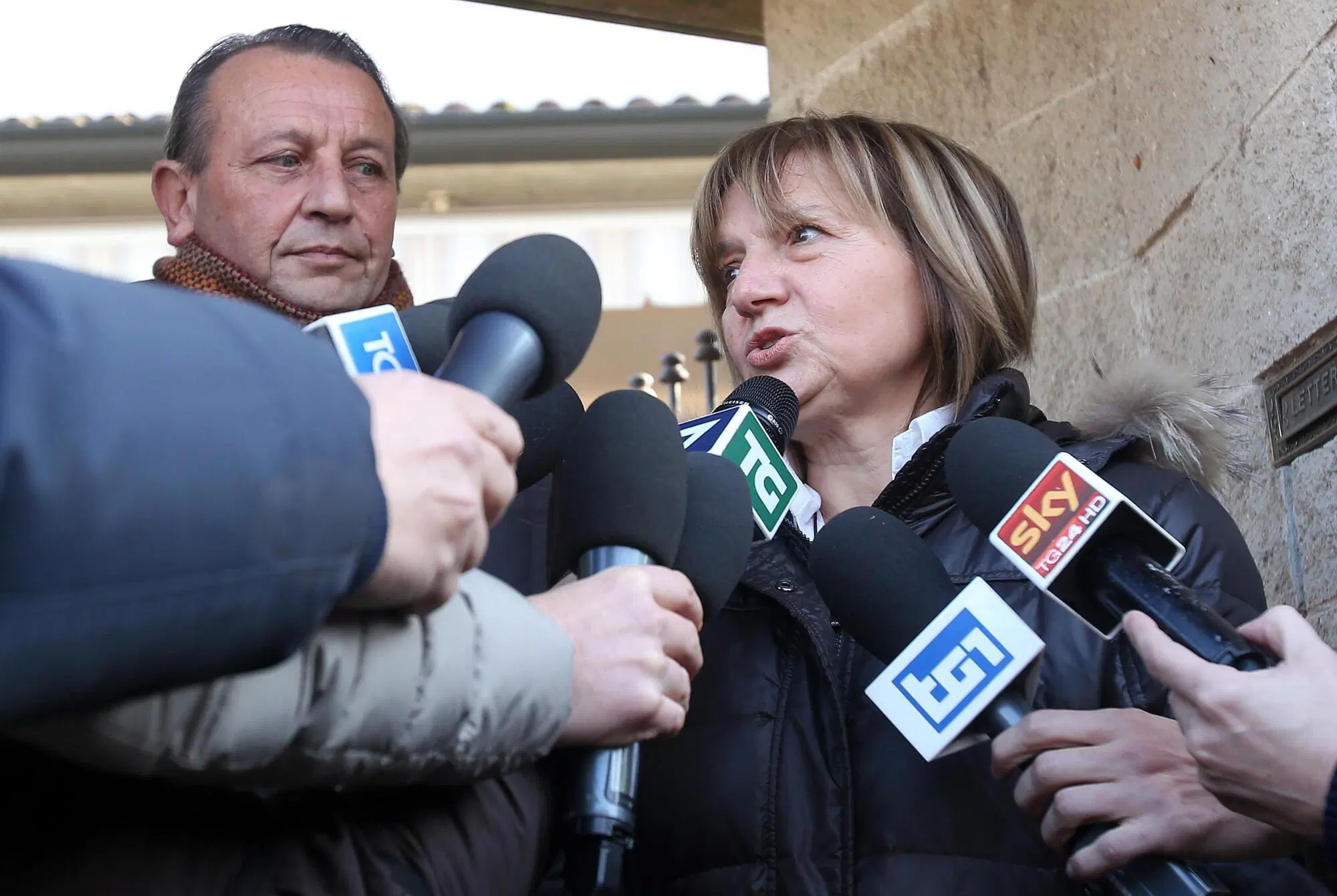 I genitori di Chiara Poggi