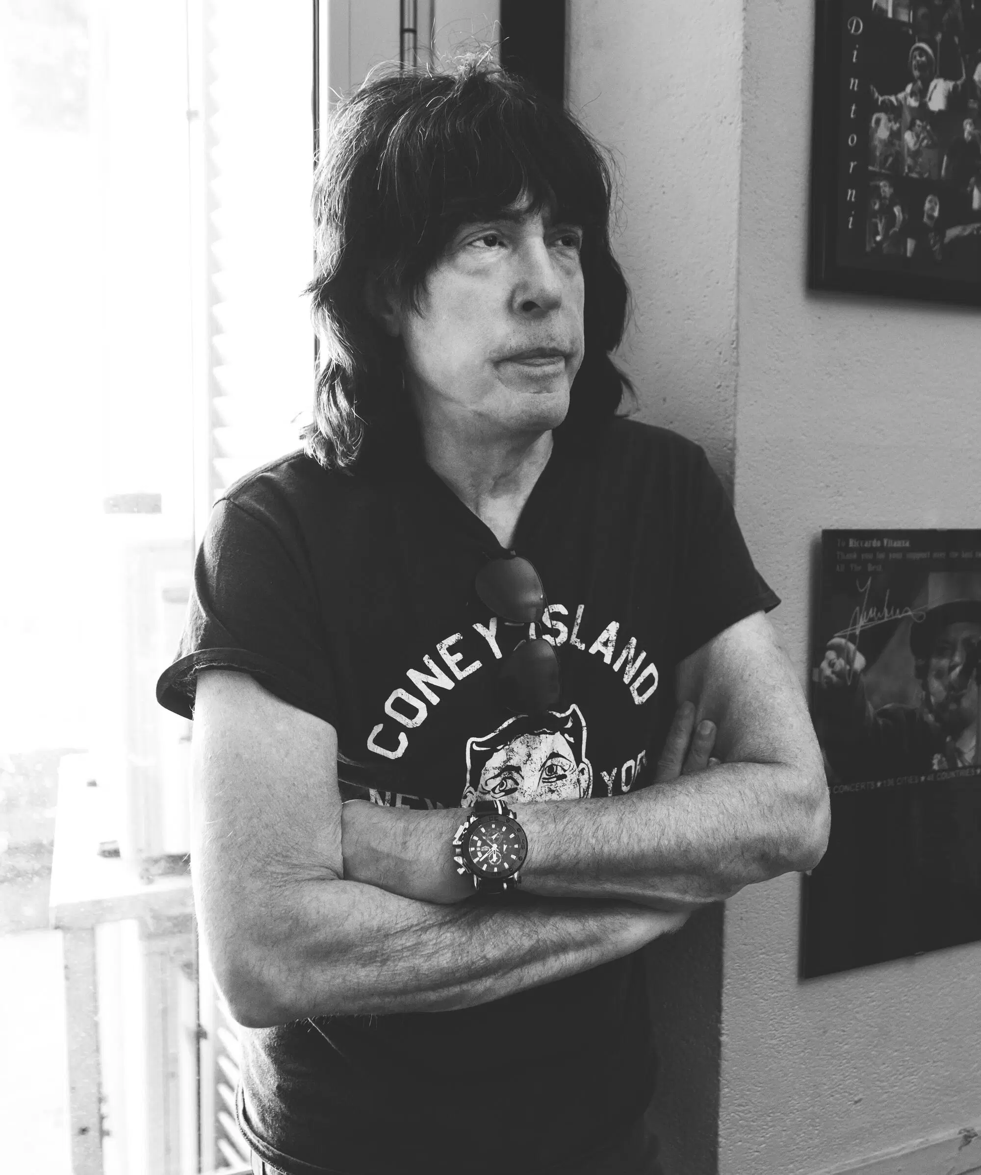 Marky Ramone foto di Nathalie Rei