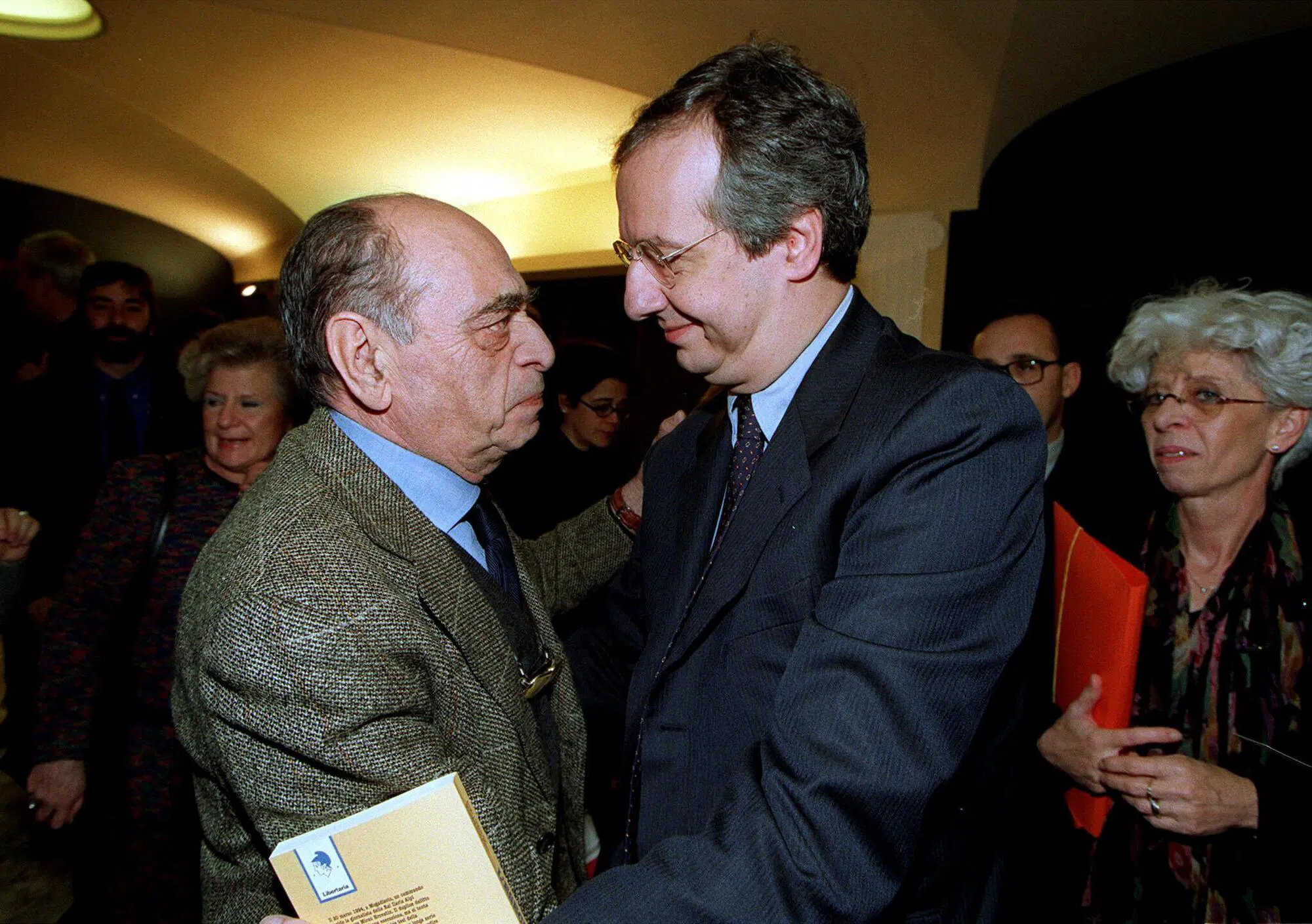 Giorgio Alpi e Walter Veltroni