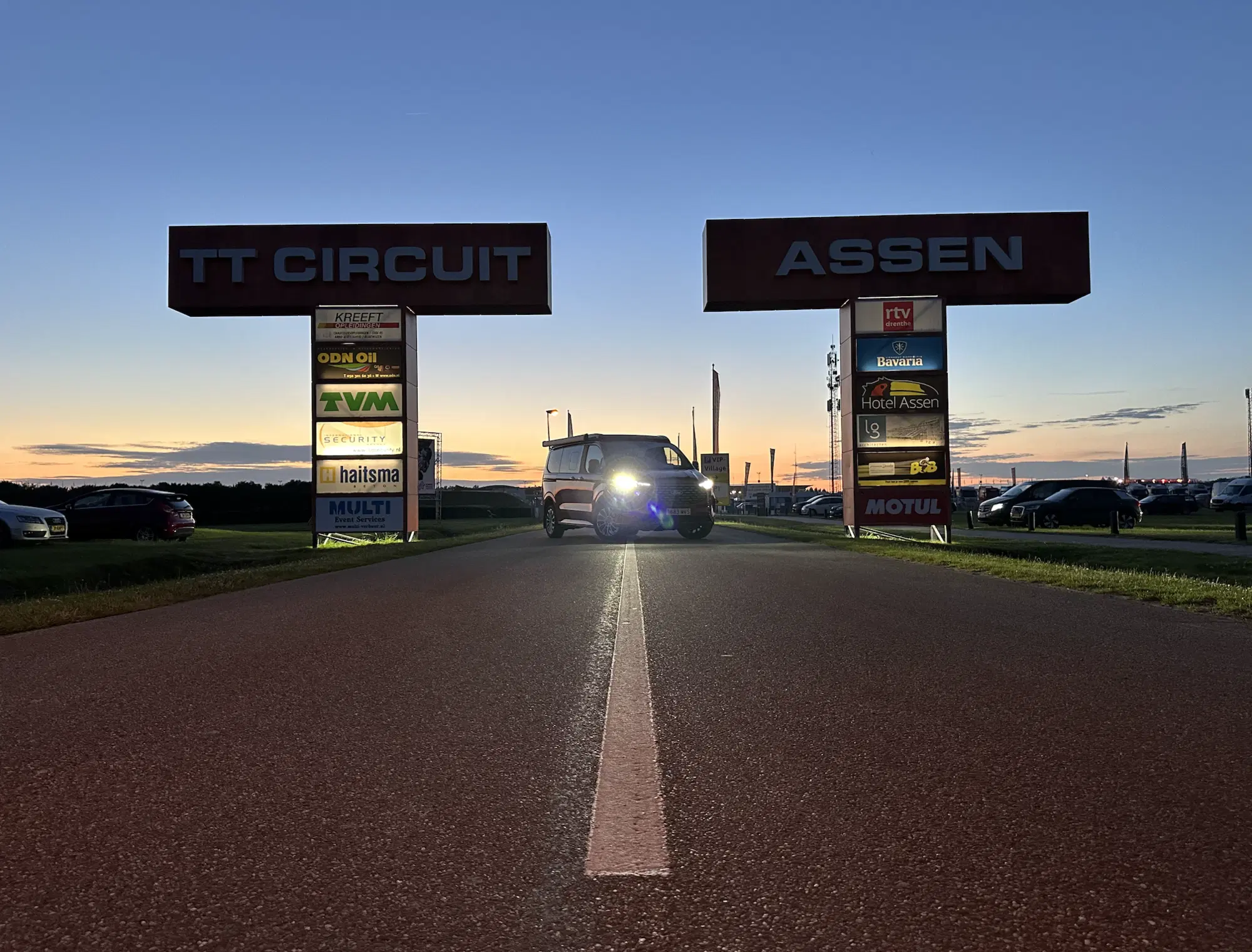 TT Circuit Assen Panama Van