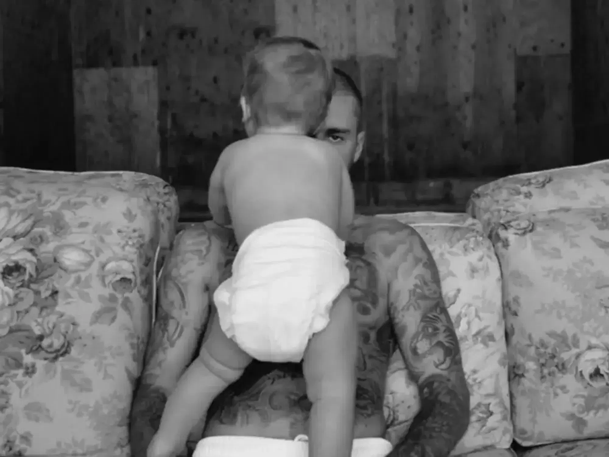 Justin Bieber e il figlio Jack Blues