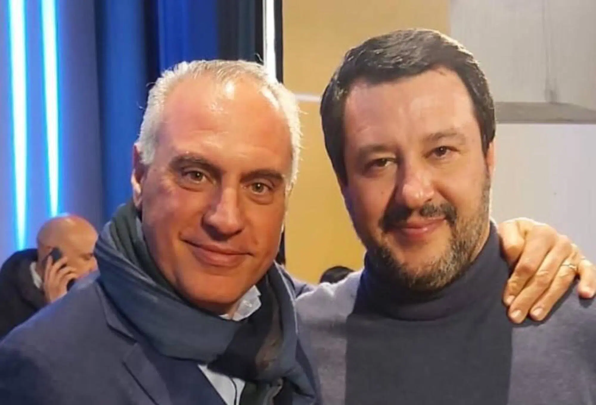 Roberto Incoronato e Matteo Salvini