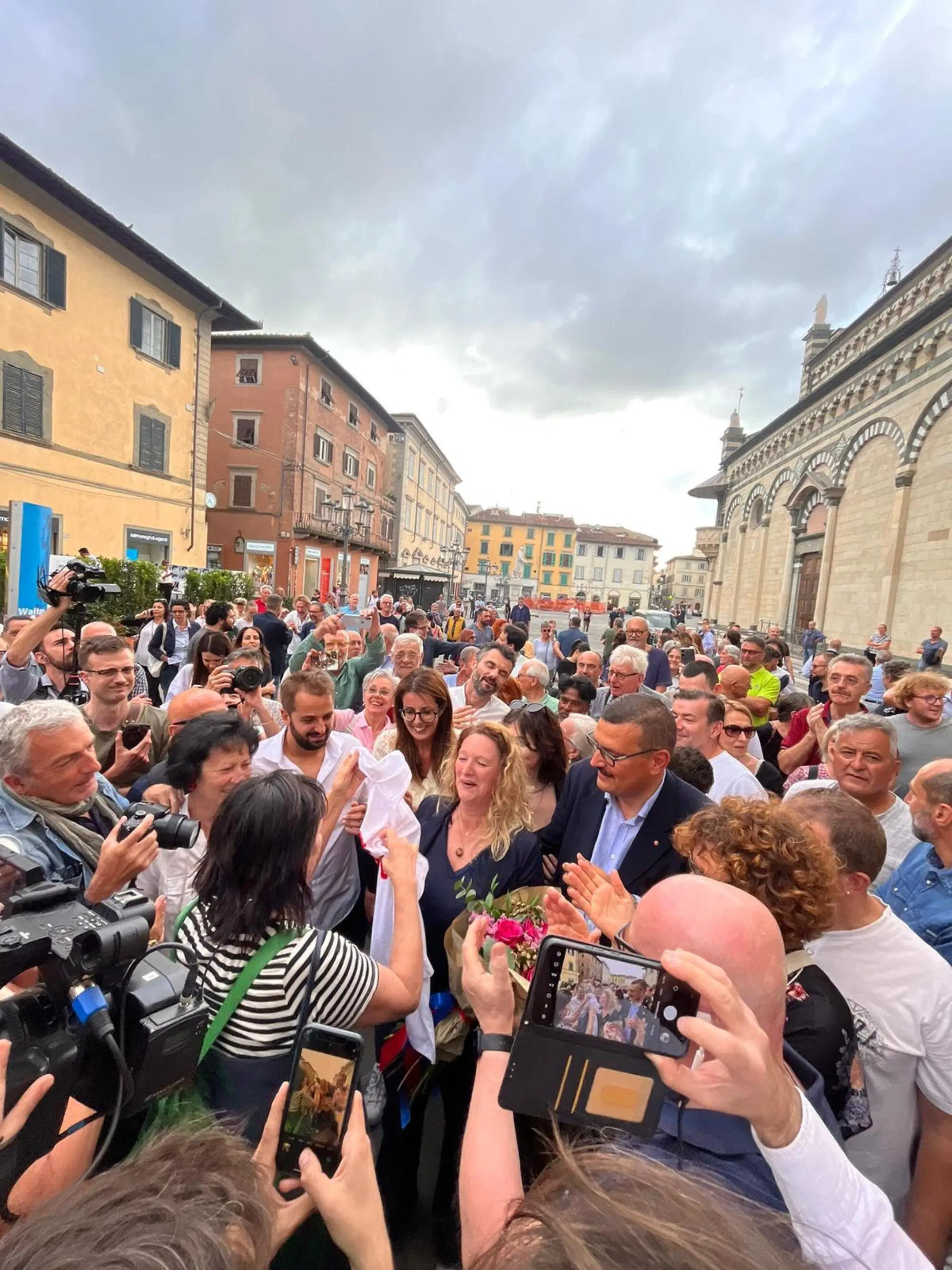 L'ex sindaca di Prato Ilaria Bugetti (Pd)