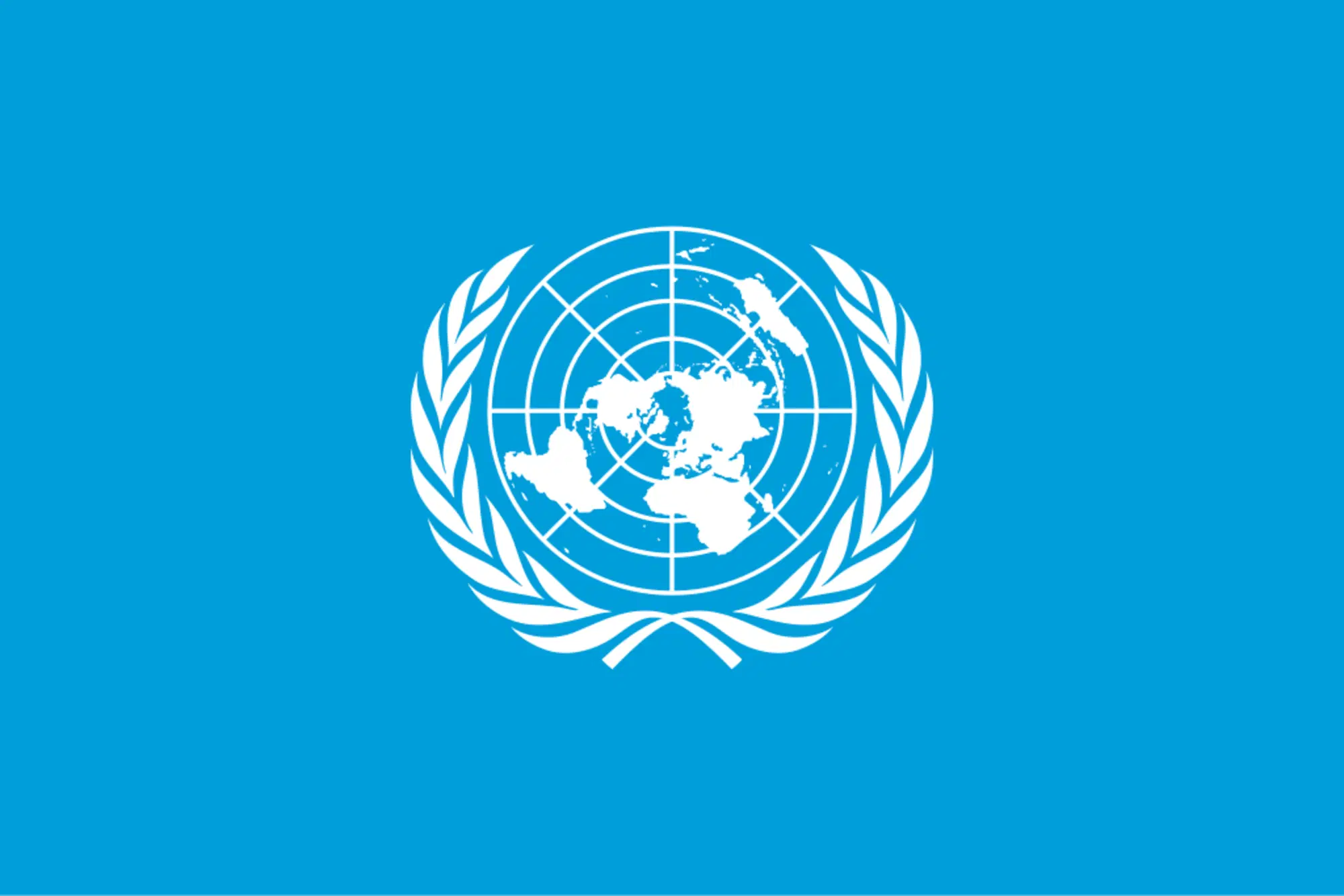 La bandiera dell'Onu