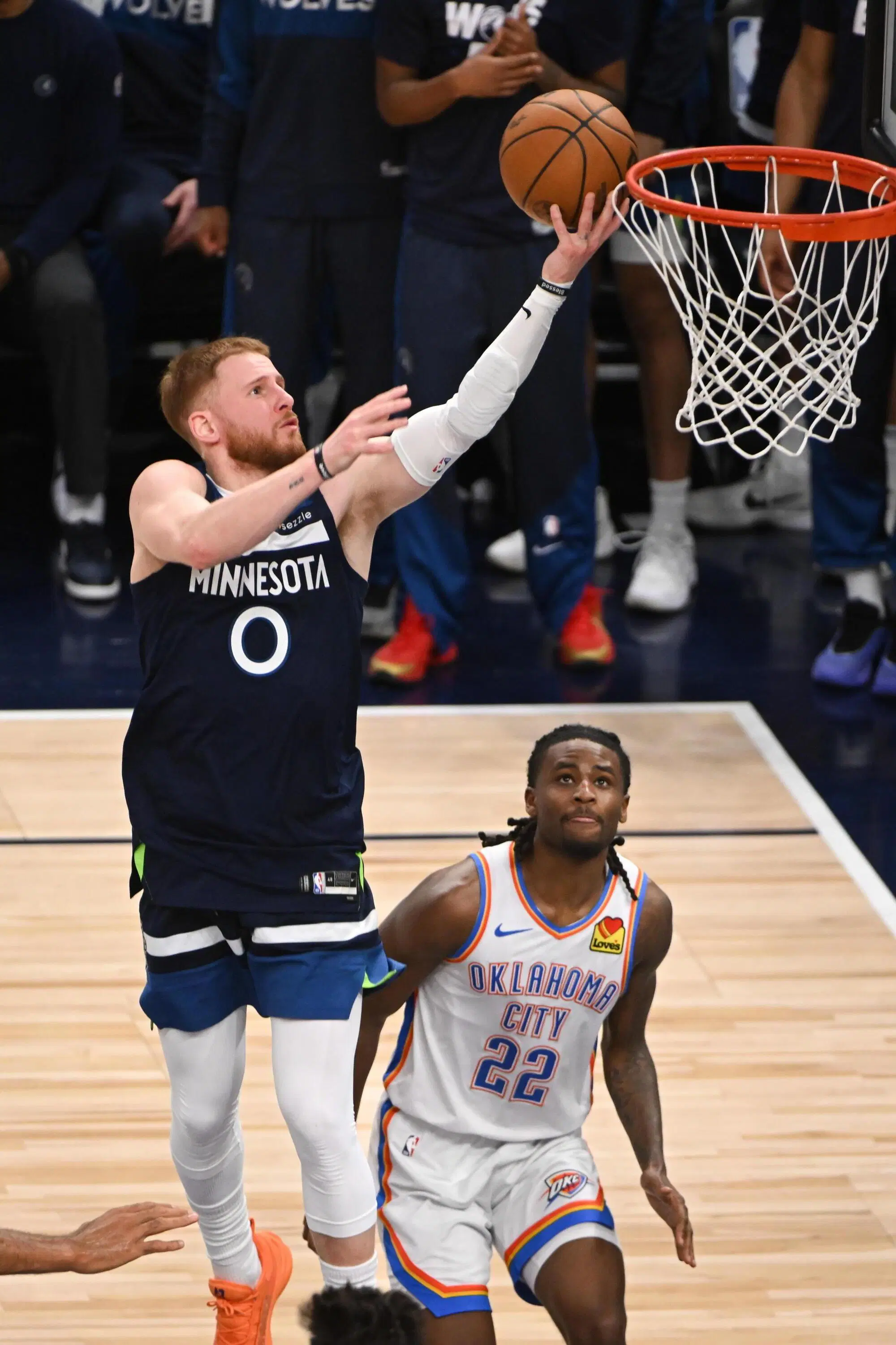 Donte DiVincenzo con la maglia di Minnesota