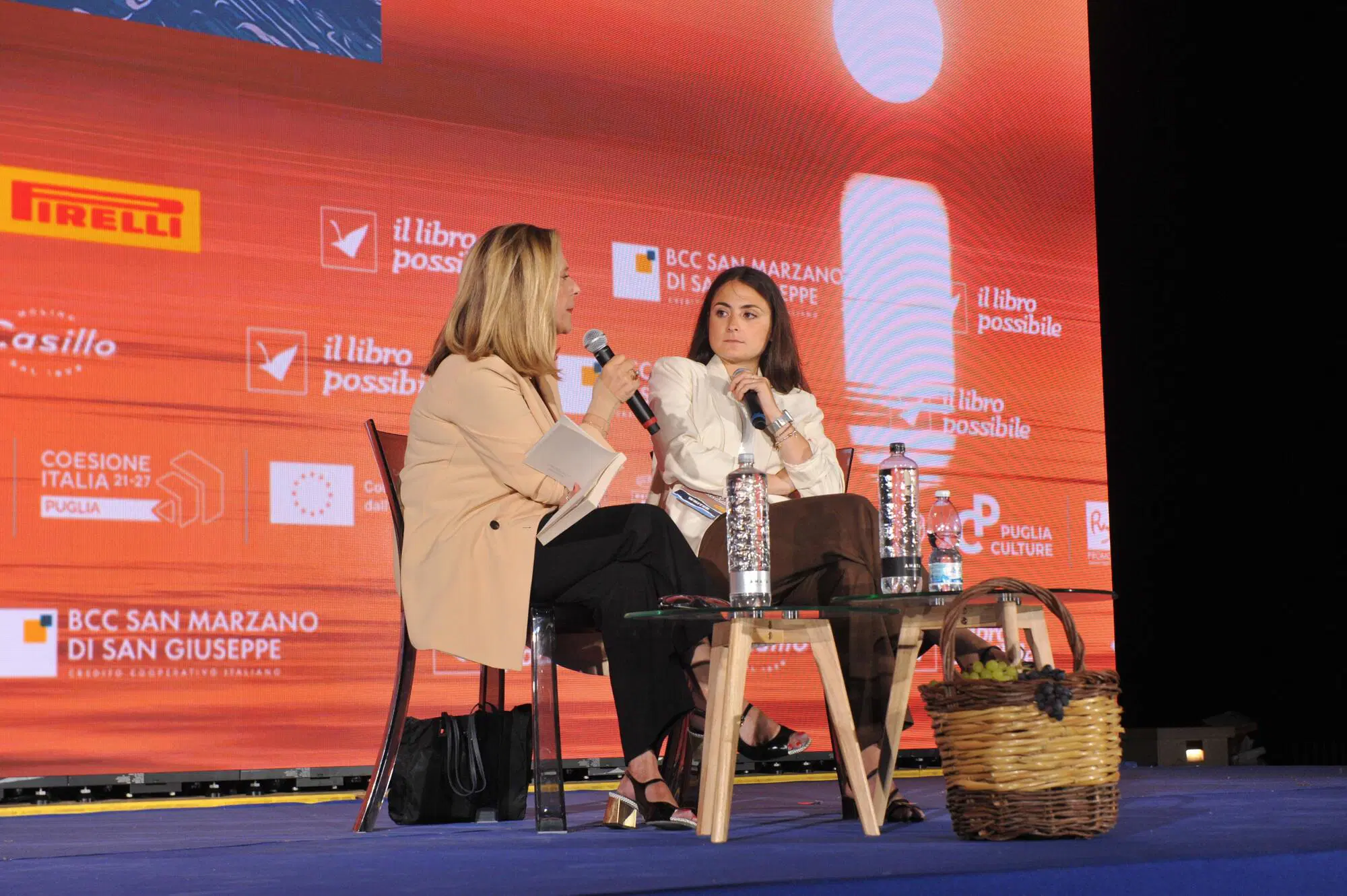 Chiara Tramontano alla XXIV edizione del festival &ldquo;Il Libro Possibile&rdquo; a Polignano a Mare