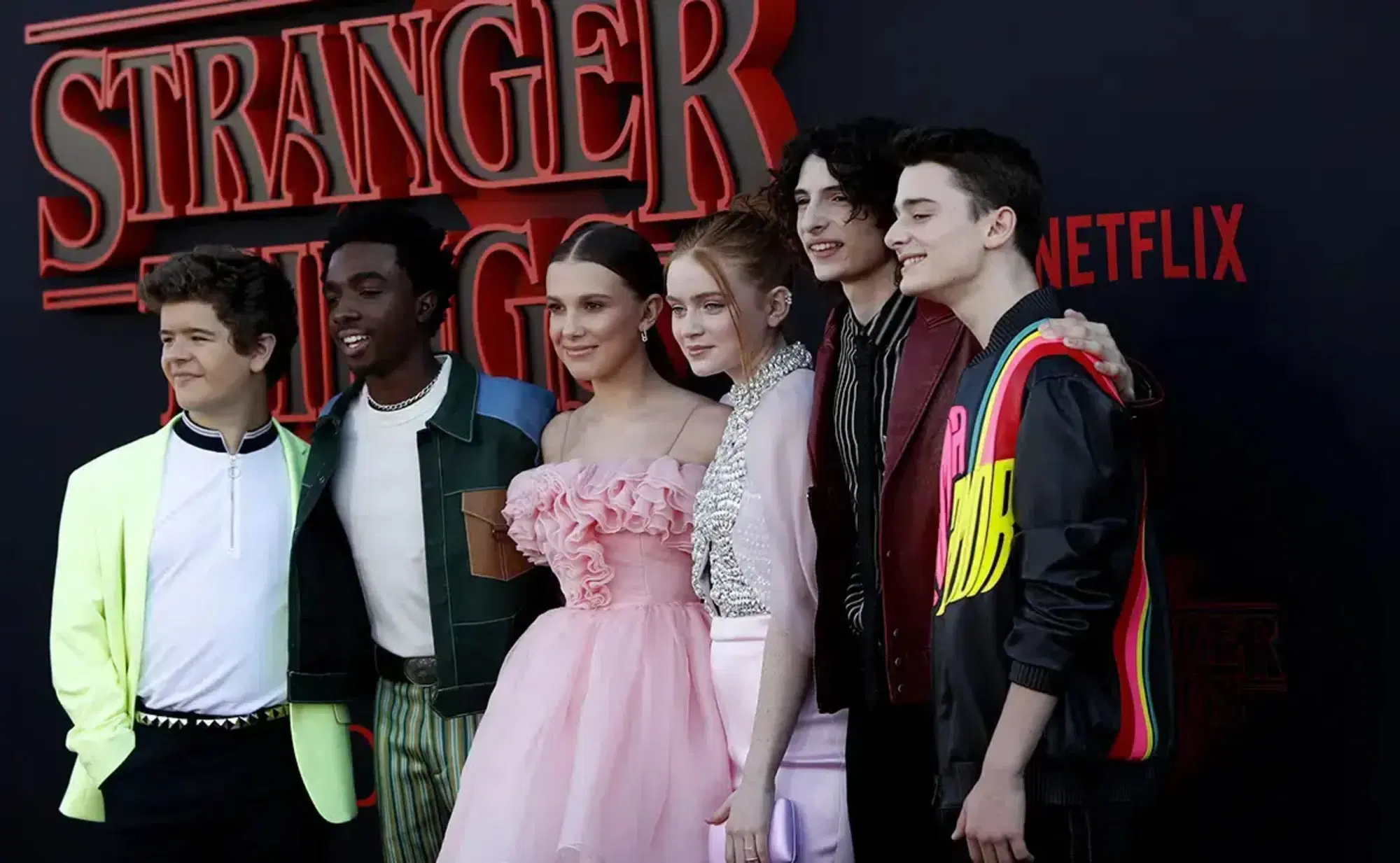 Il cast di "Stranger things"
