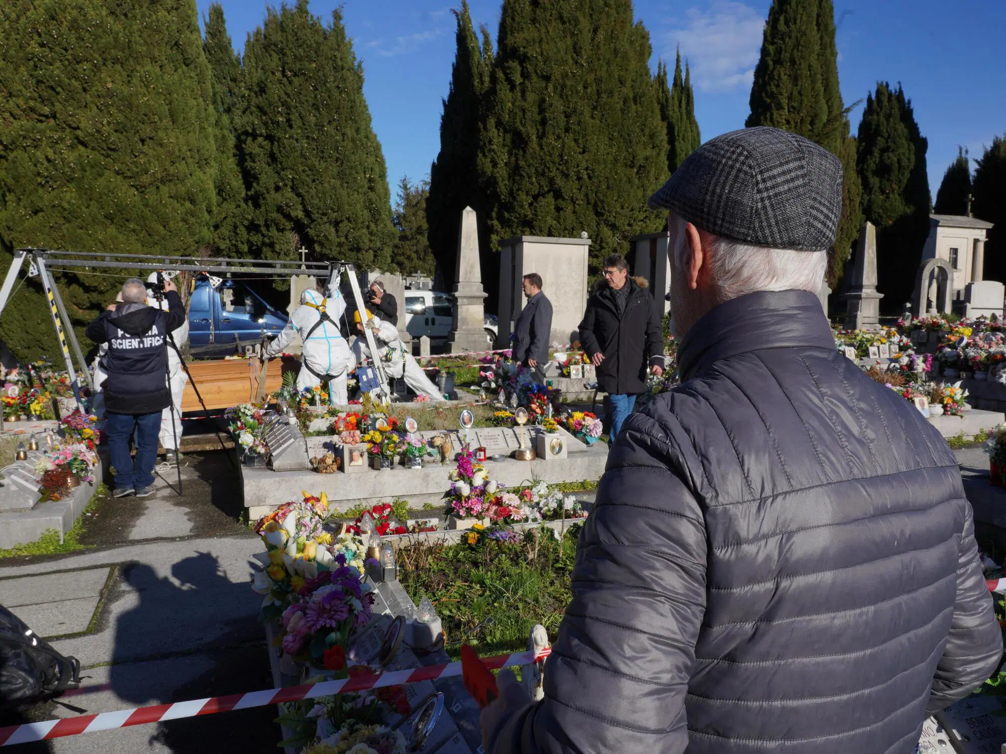 La riesumazione del corpo di Liliana Resinovich