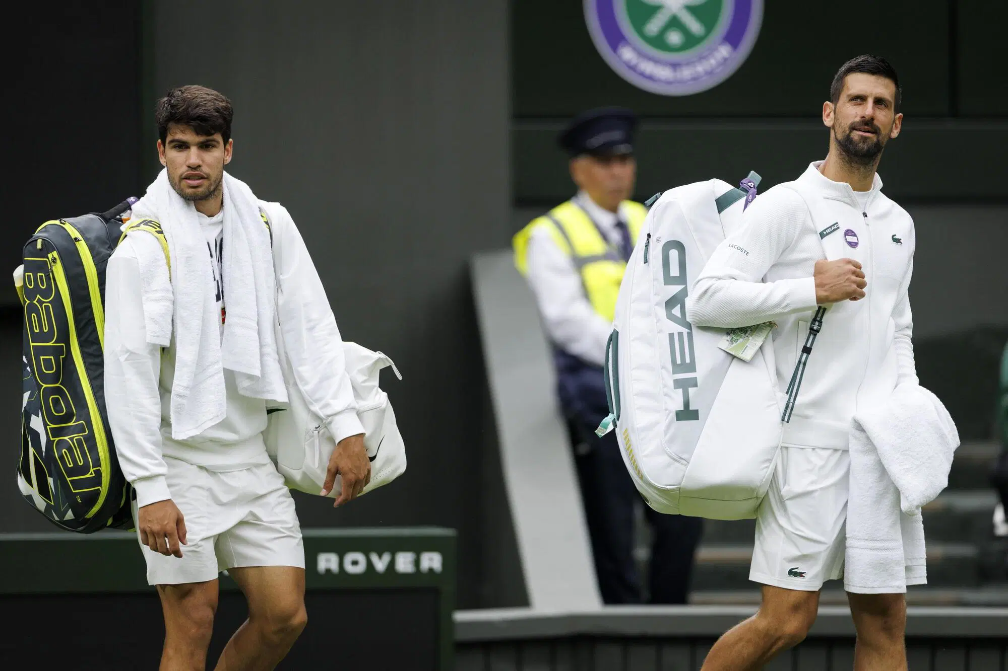 Carlos Alcaraz e Novak Djokovic