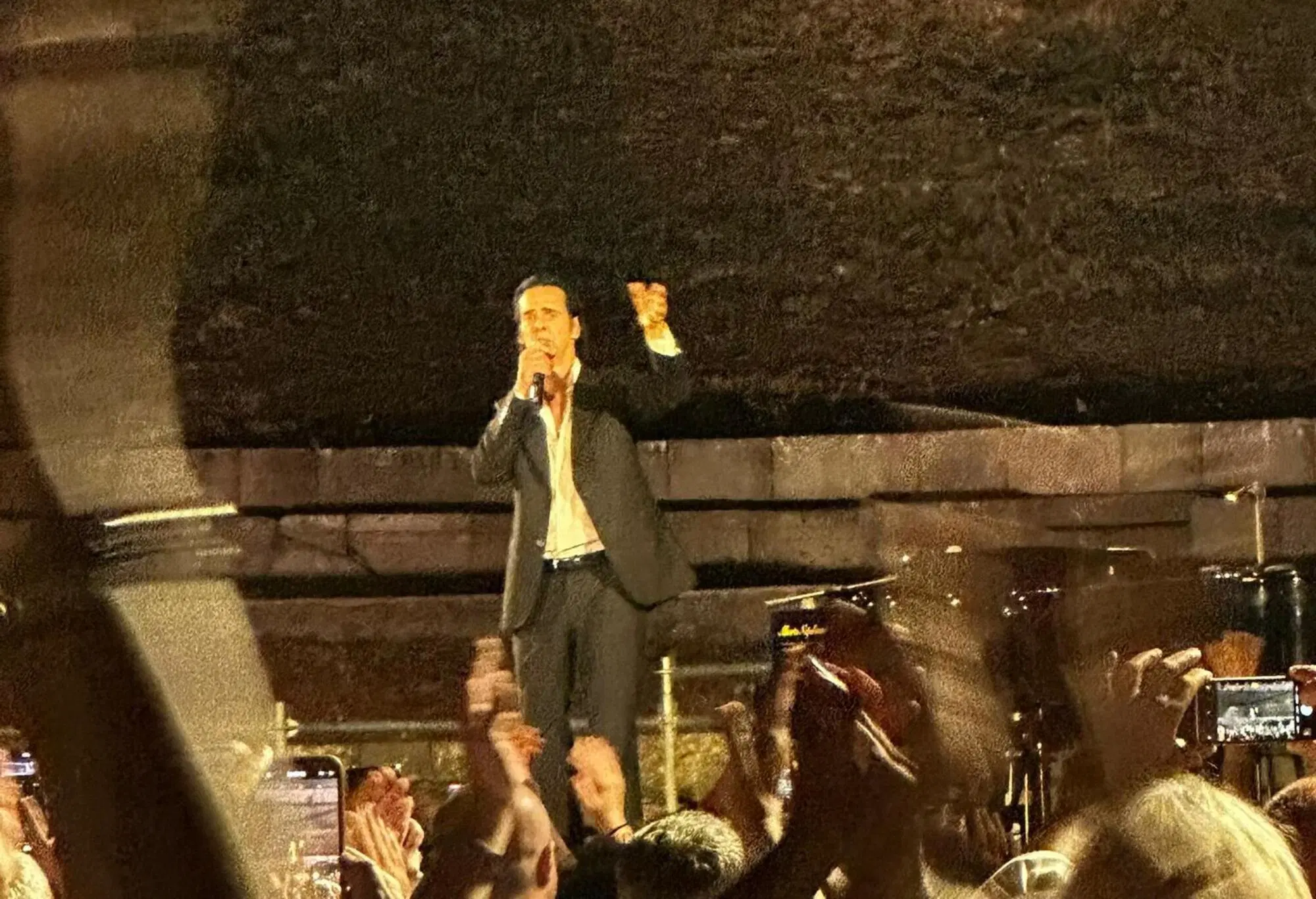 Il live di Nick Cave a Pompei
