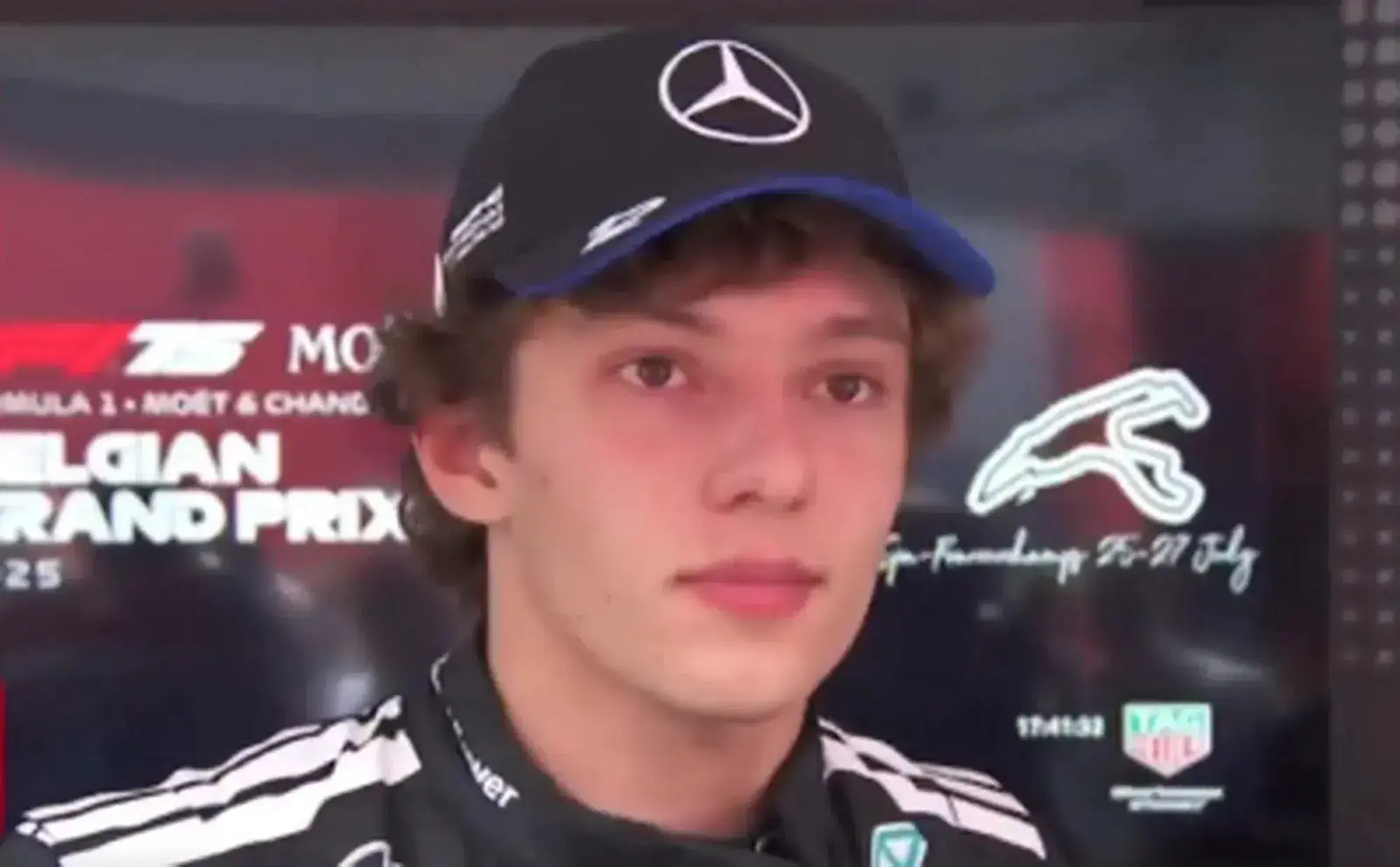 Kimi Antonelli Spa Mercedes Intervista