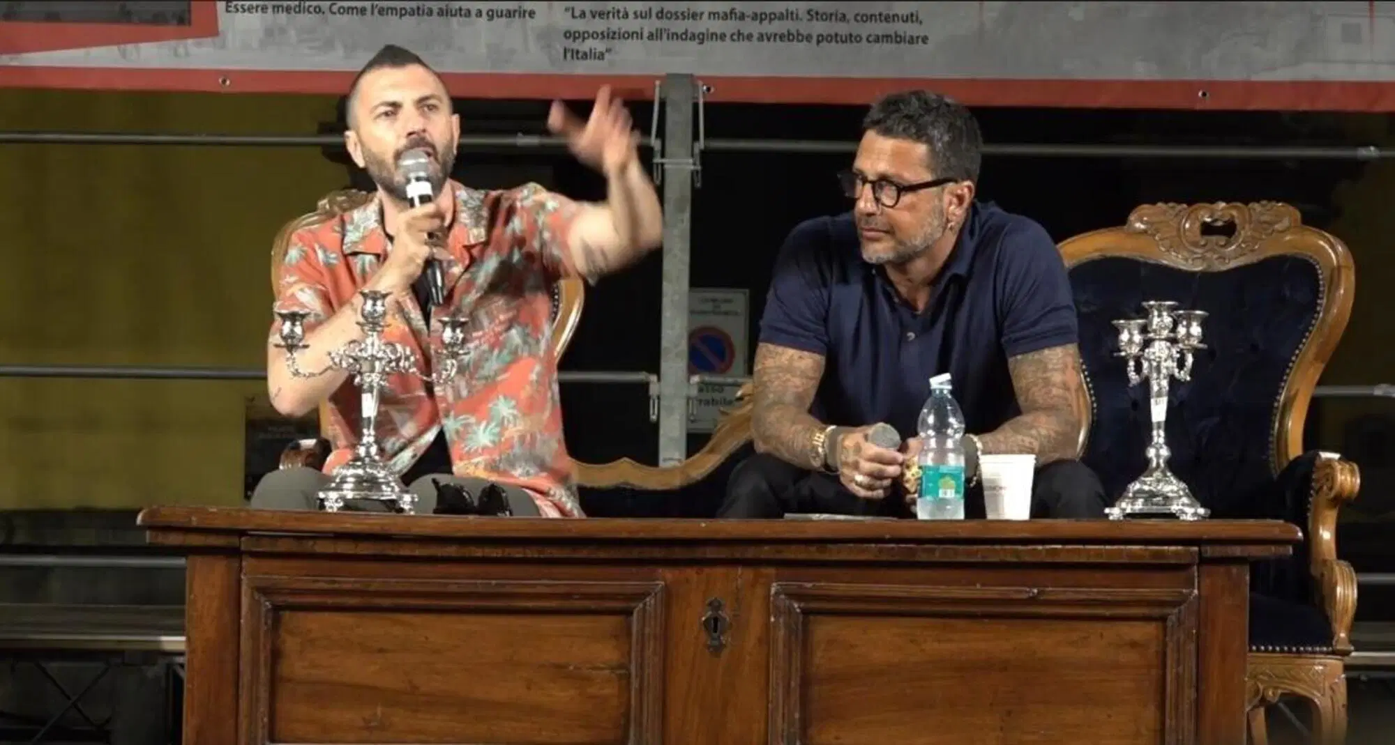 Pisto e Corona al Salotto d'Europa