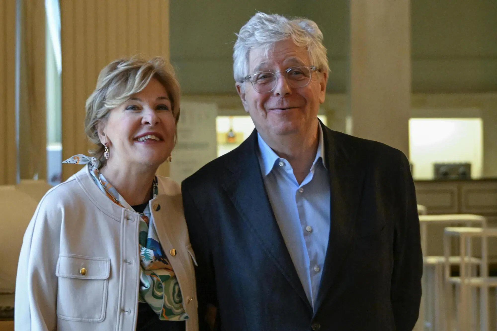 Emmanuela Spedaliere e Stephane Lissner