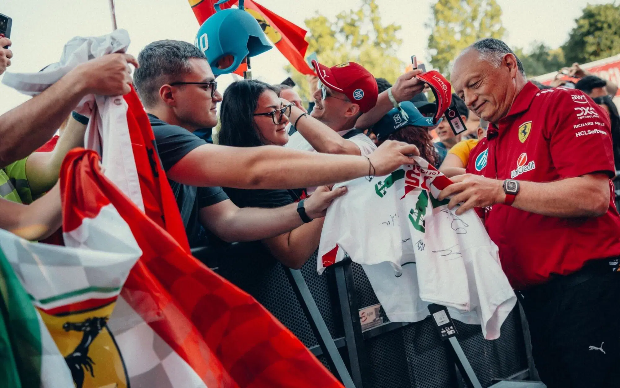 Frederic Vasseur Ferrari Imola GP