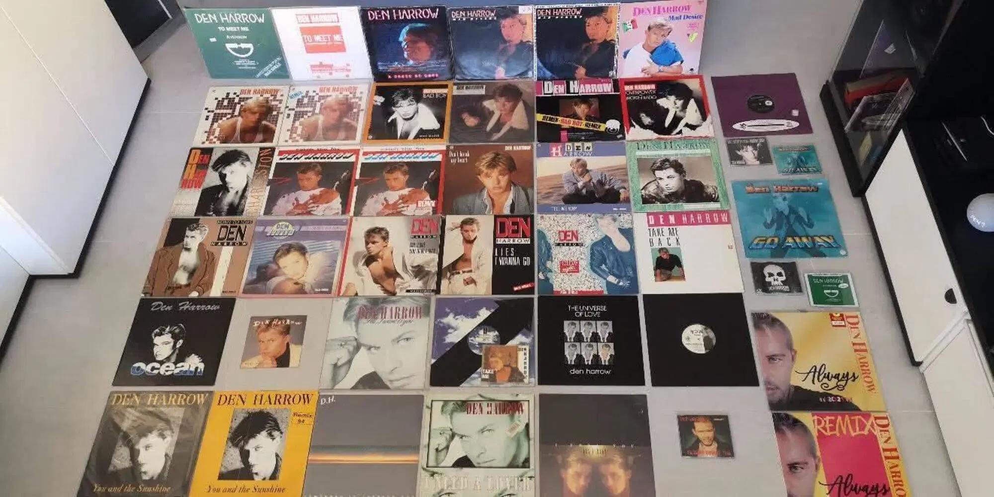 La discografia di Den Harrow