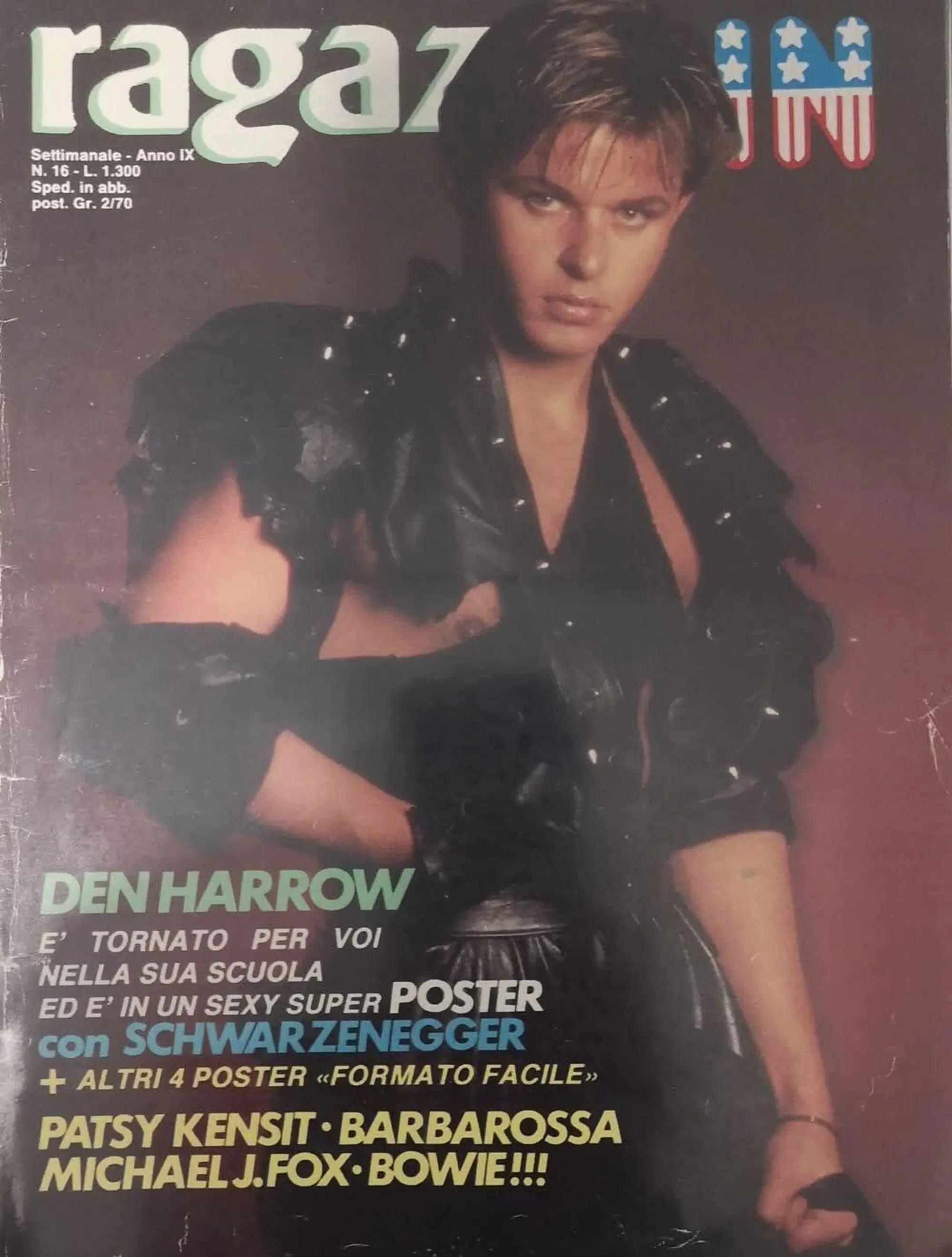 I poster dell'epoca di Den Harrow