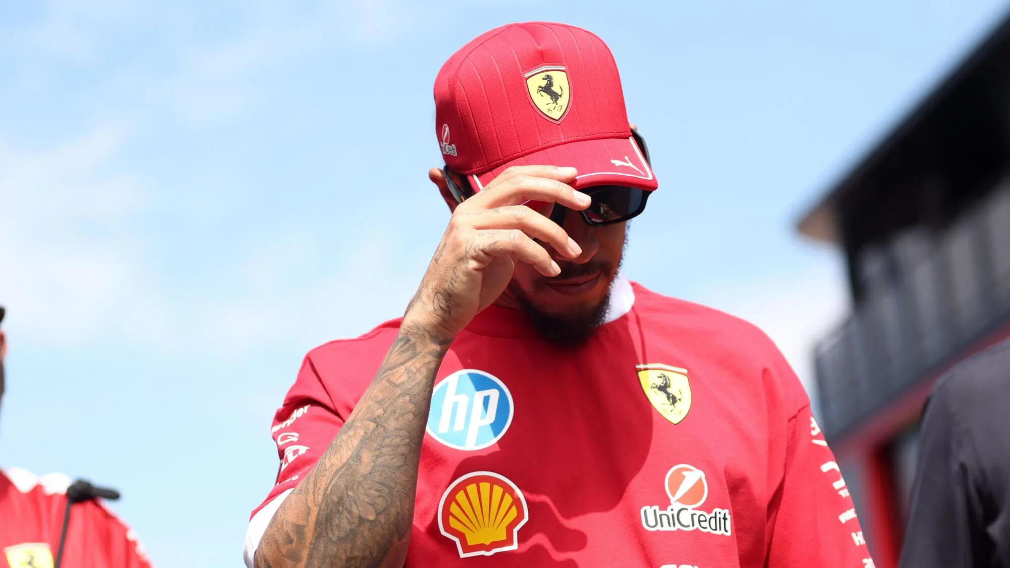 Lewis Hamilton Ferrari Hungaroring