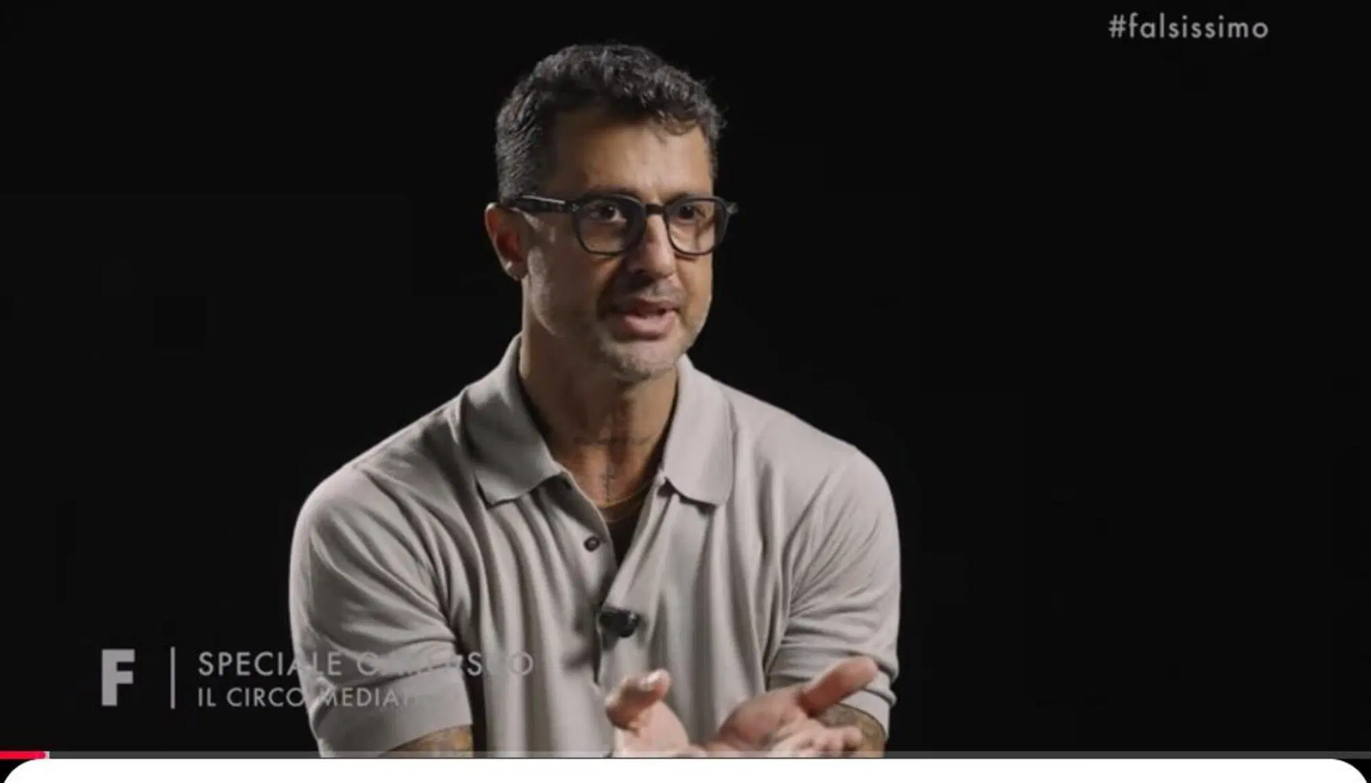 Fabrizio Corona a Falsissimo