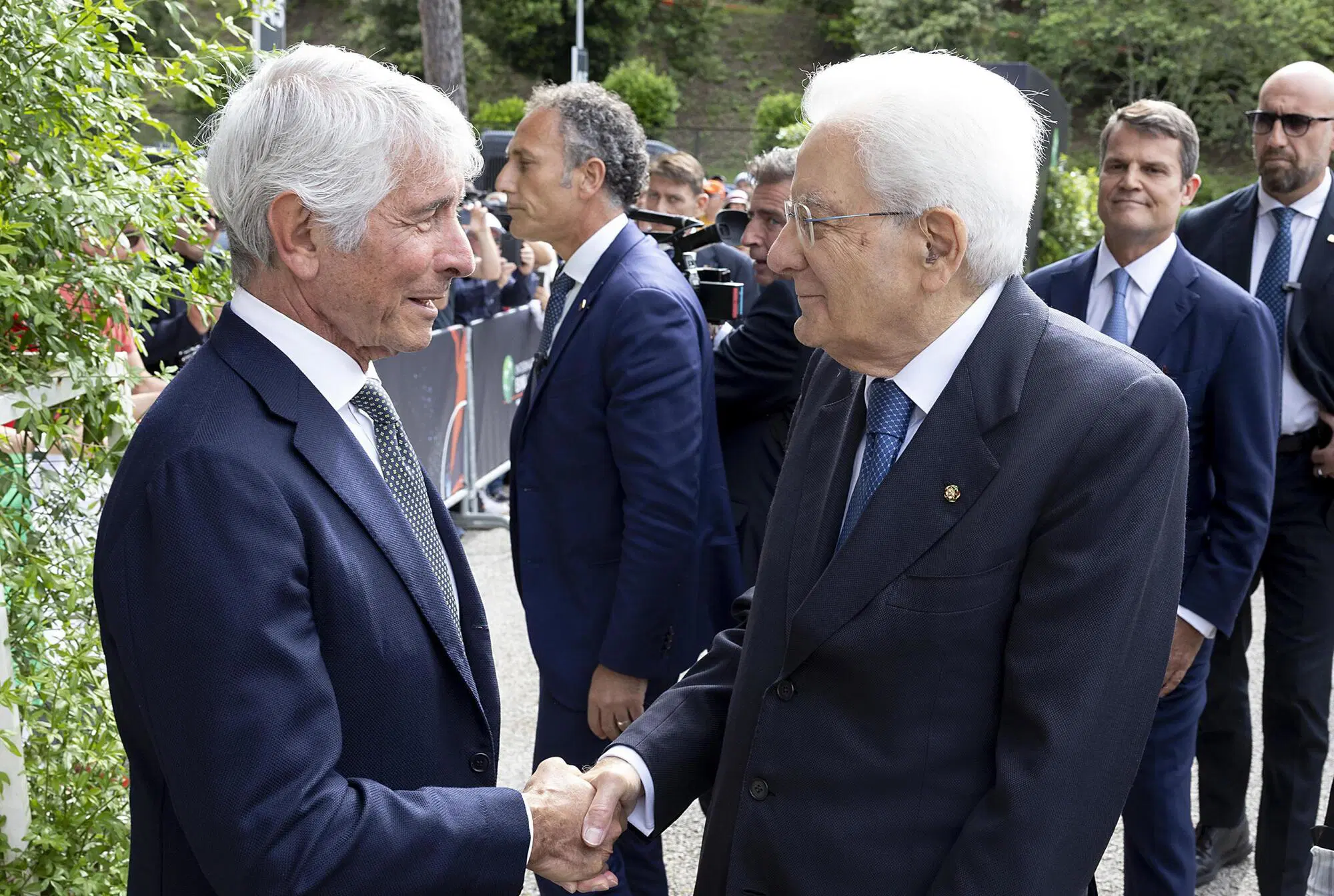 Andrea Abodi, Ministro dello Sport con il Presidente della Repubblica Sergio Mattarella