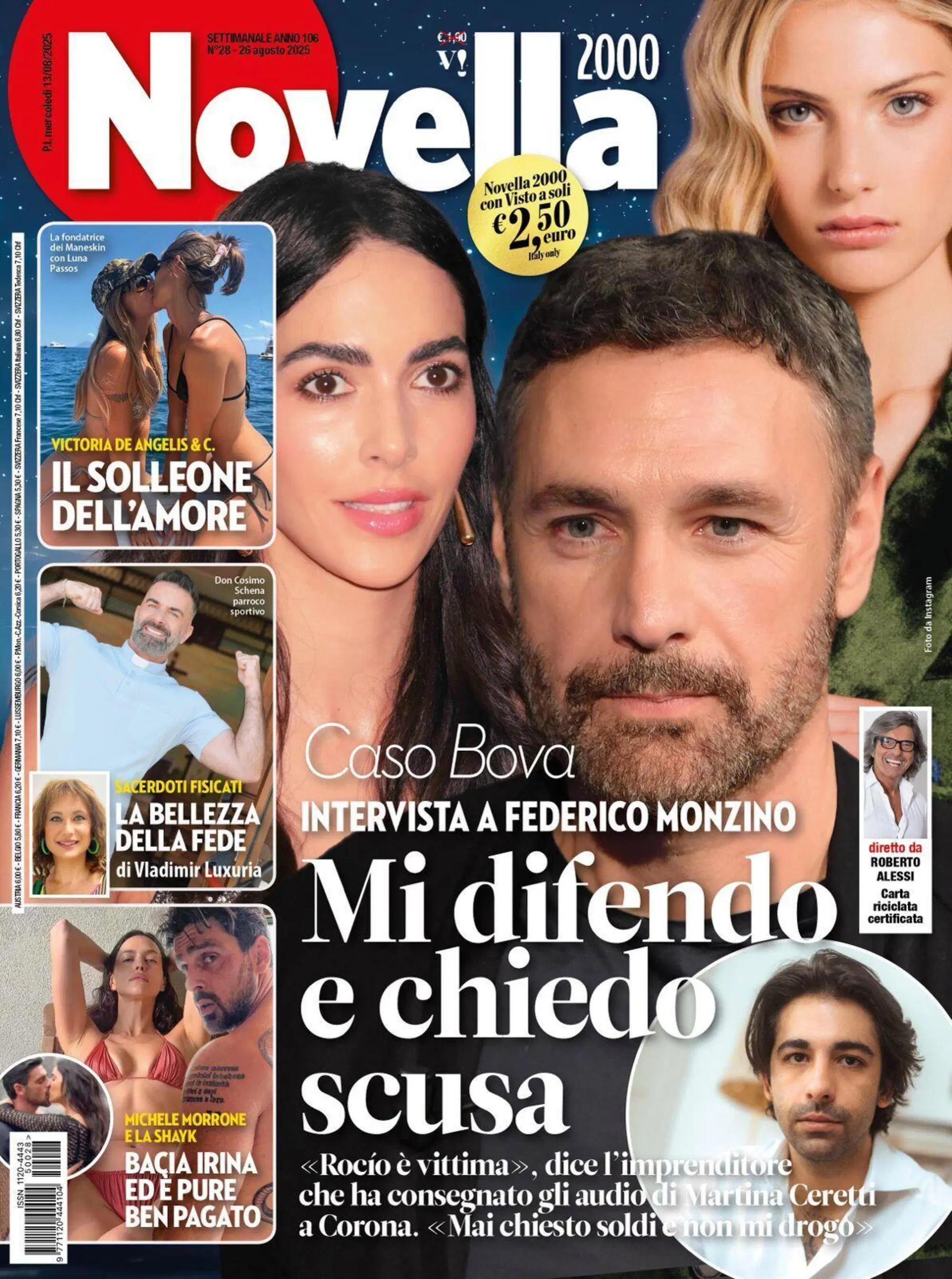La copertina di Novella 2000