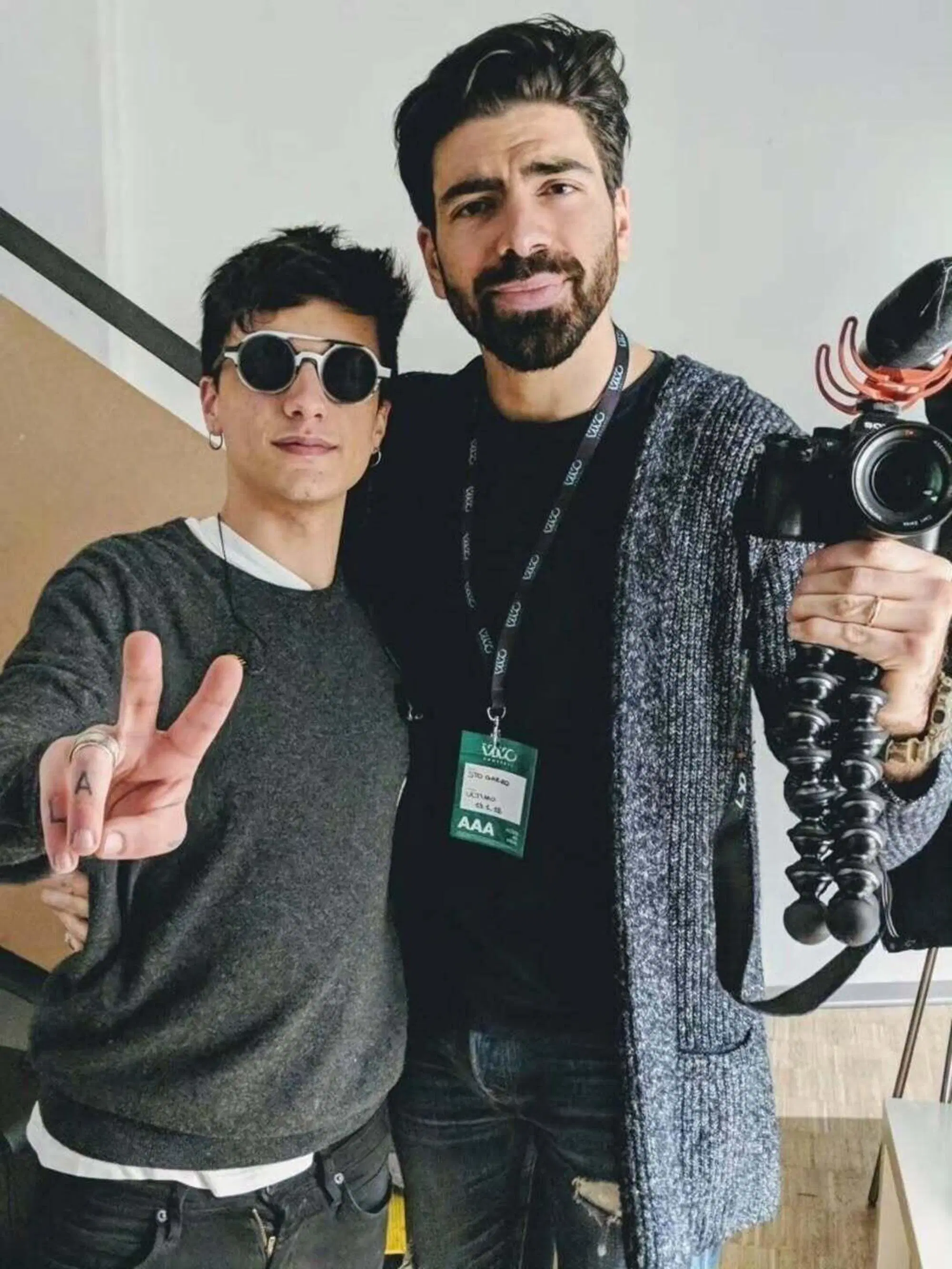 Gianluca Gazzoli con Ultimo nel 2018