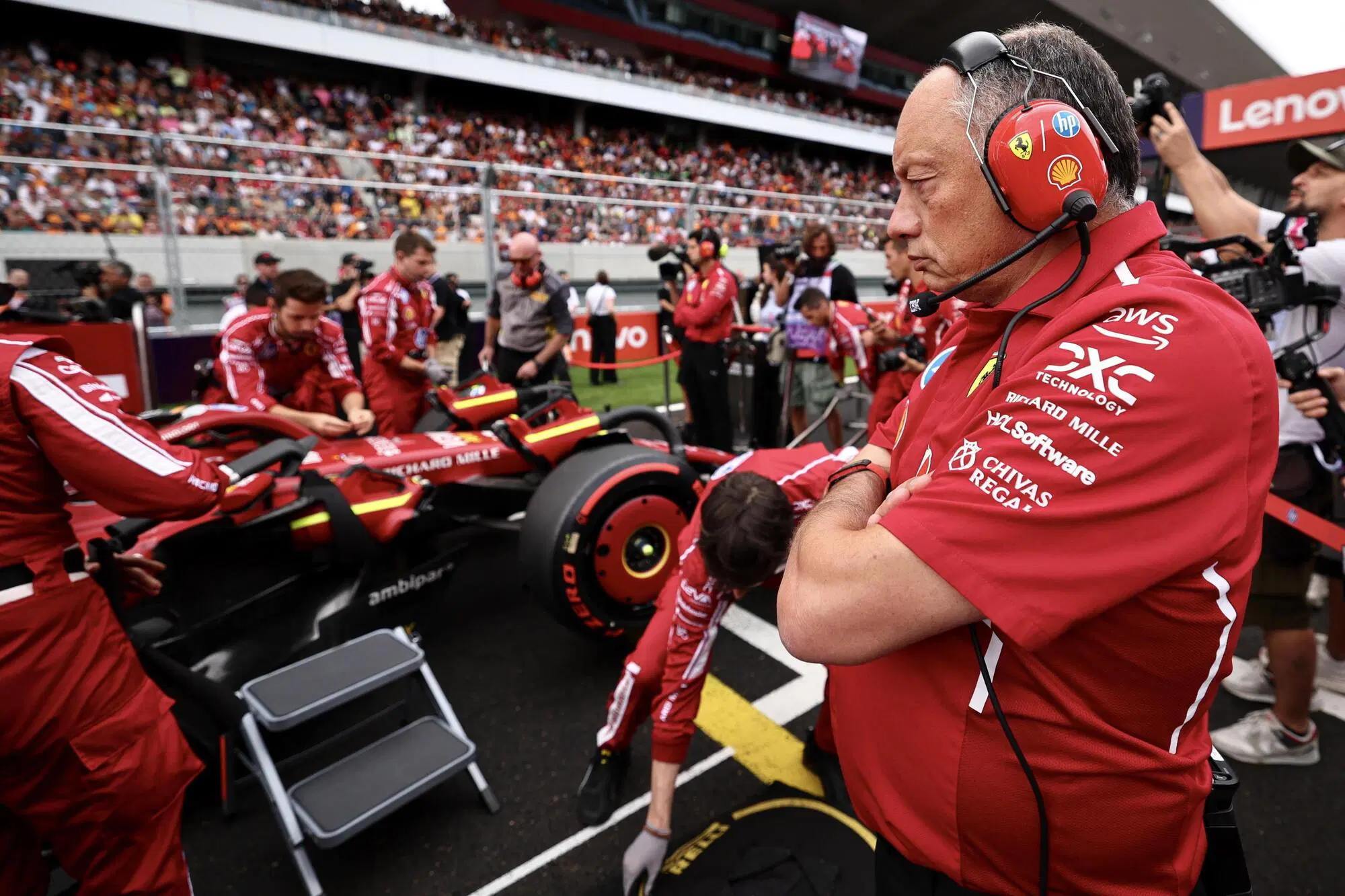 Frederic Vasseur Ferrari