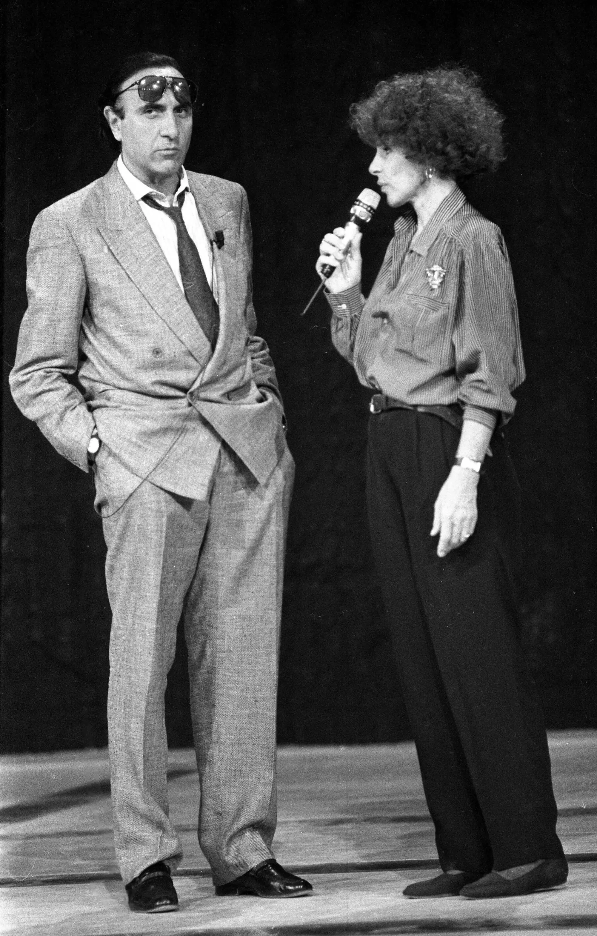 Pippo Baudo e Ornella Vanoni