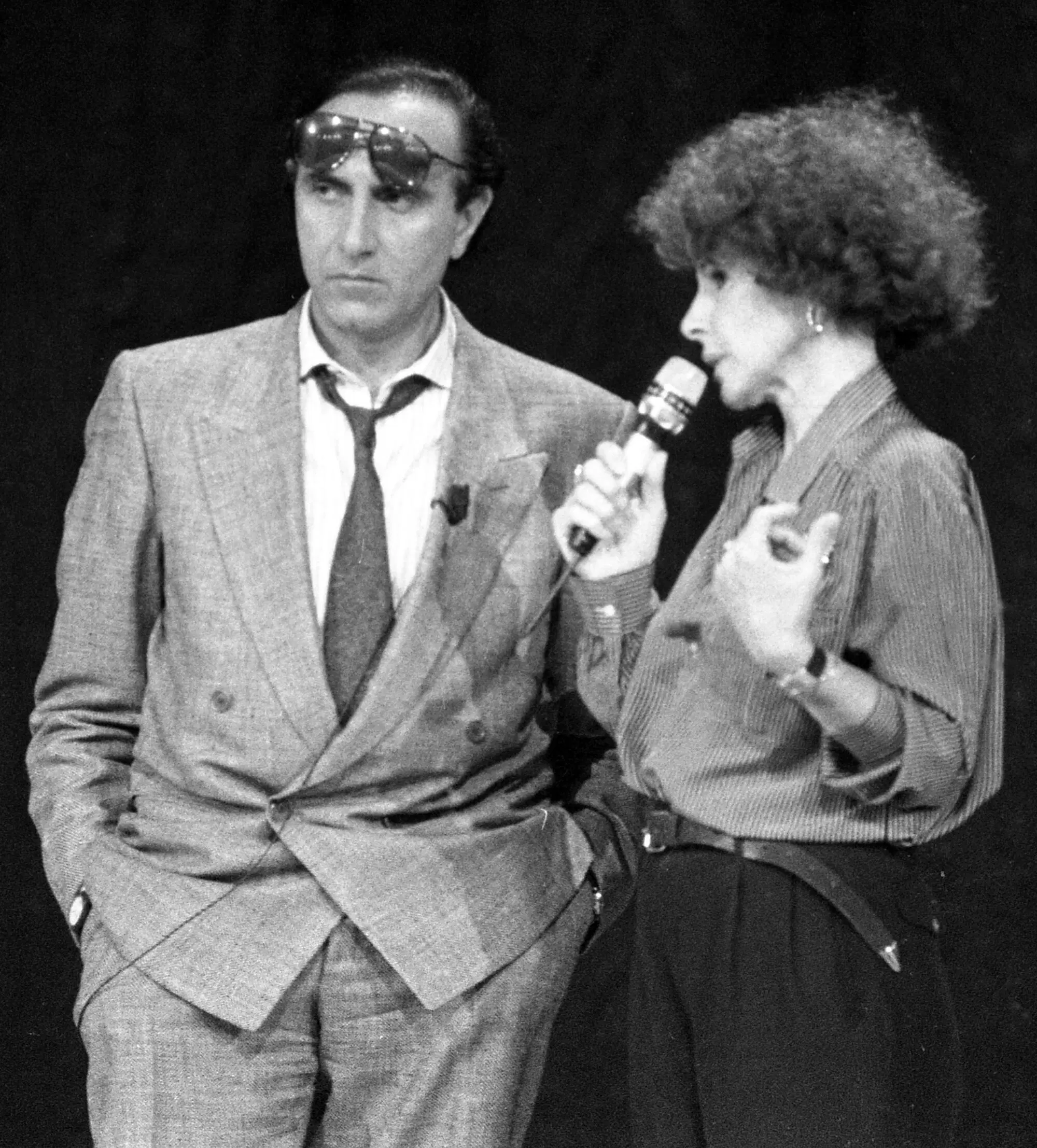 Pippo Baudo e Ornella Vanoni ANSA