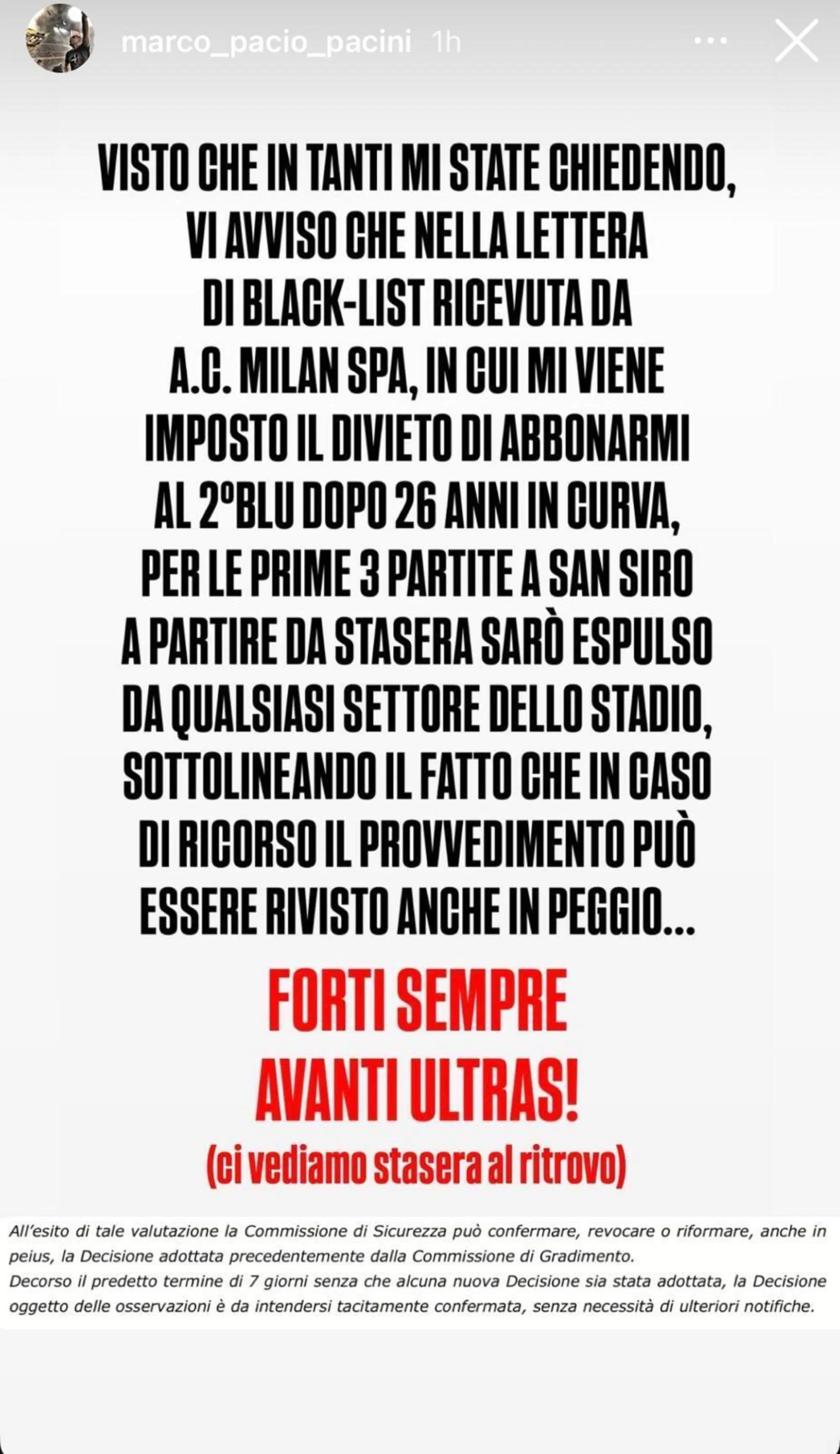 La storia di Marco "Pacio" Pacini