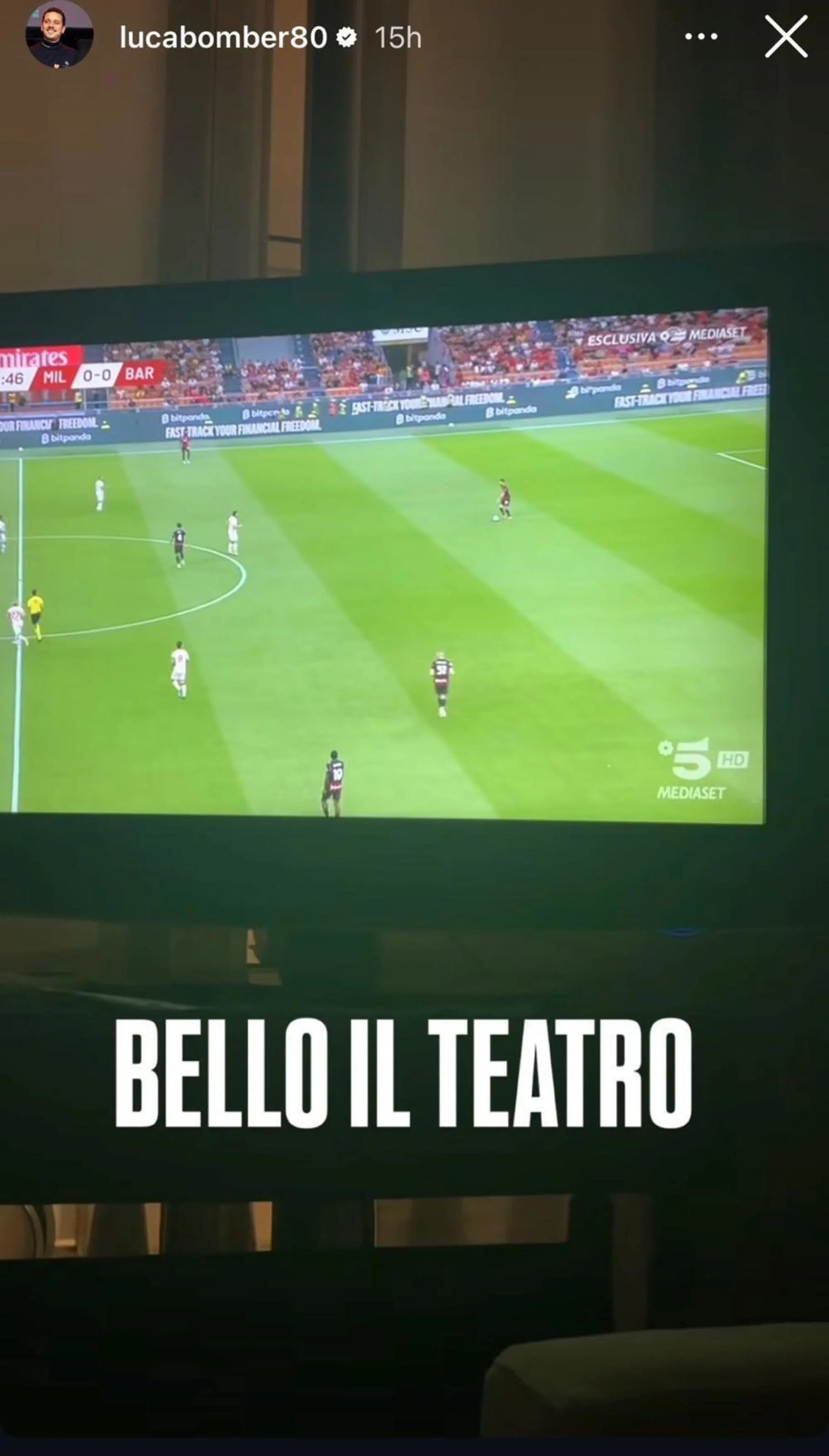 Luca Mastrangelo sui social