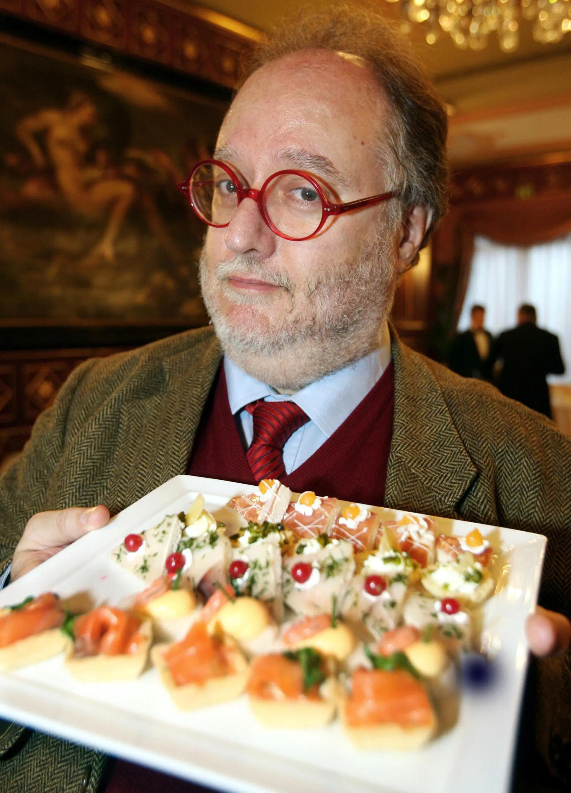 Il critico gastronomico Edoardo Raspelli