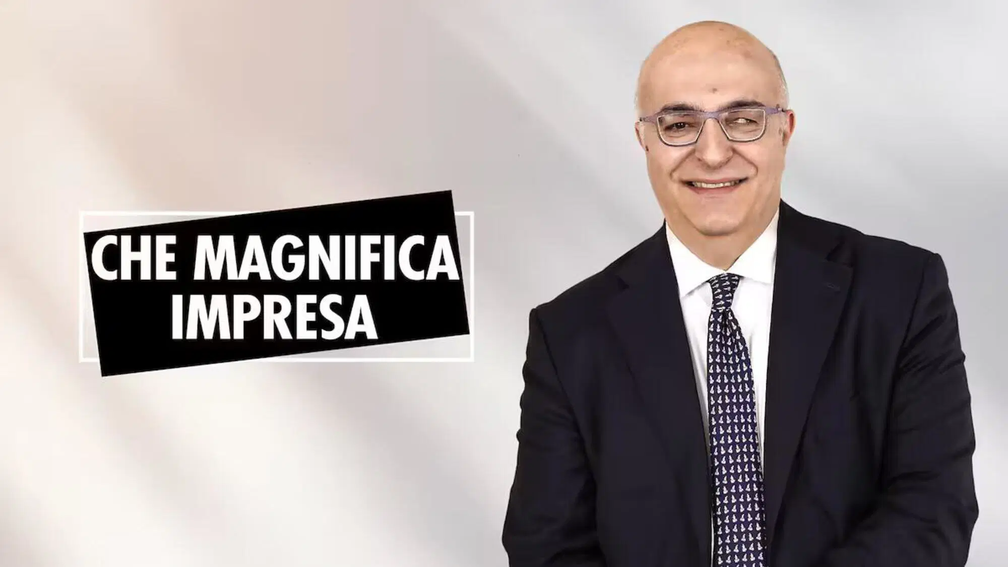 Mario Sechi e il programma Che magnifica impresa su Rai Cultura