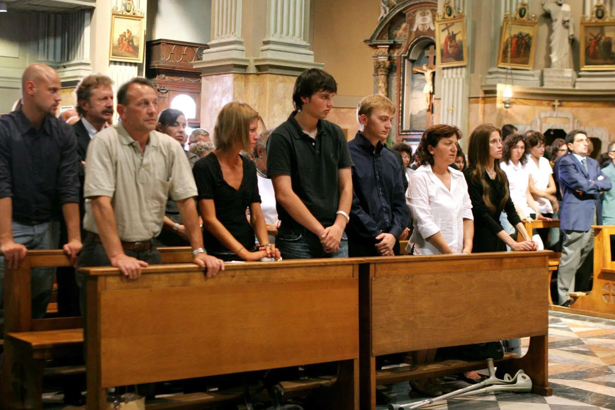 Il funerale di Chiara Poggi