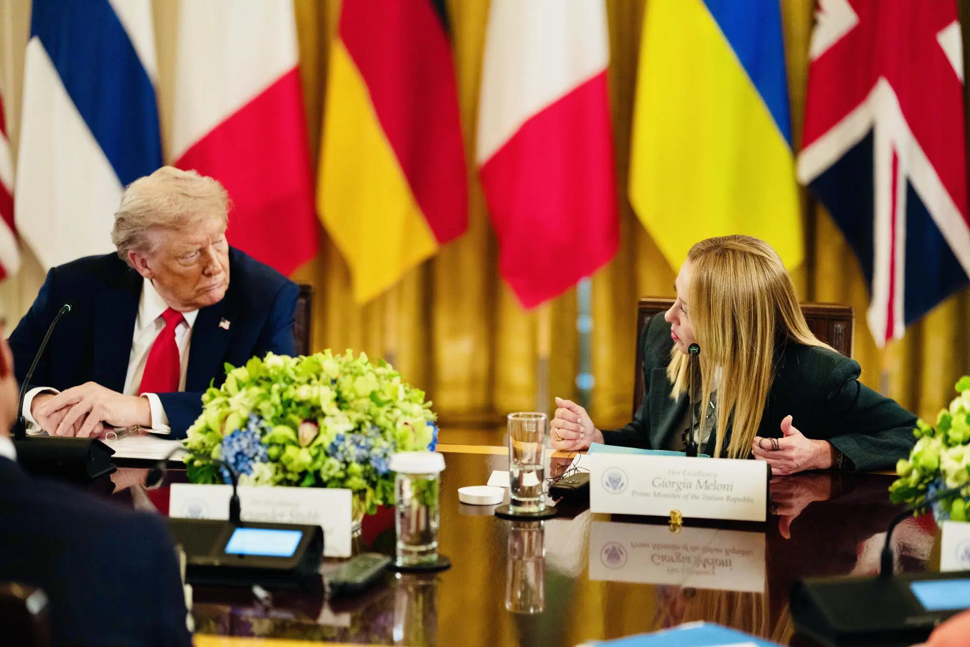 Meloni ai colloqui sulla guerra in Ucraina alla Casa Bianca