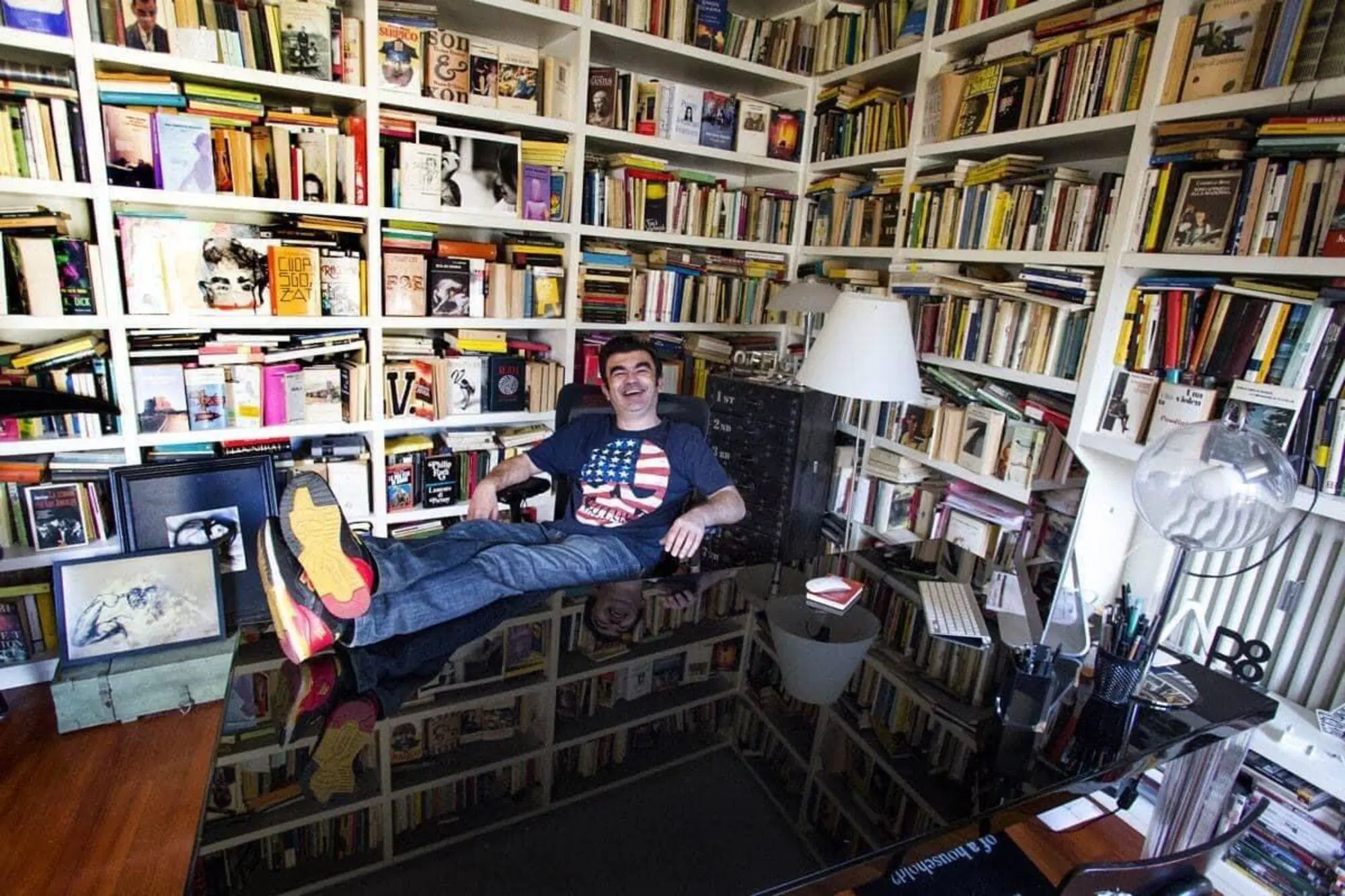 Gian Paolo Serino: "Nella mia prigione&nbsp;ho 21mila libri"