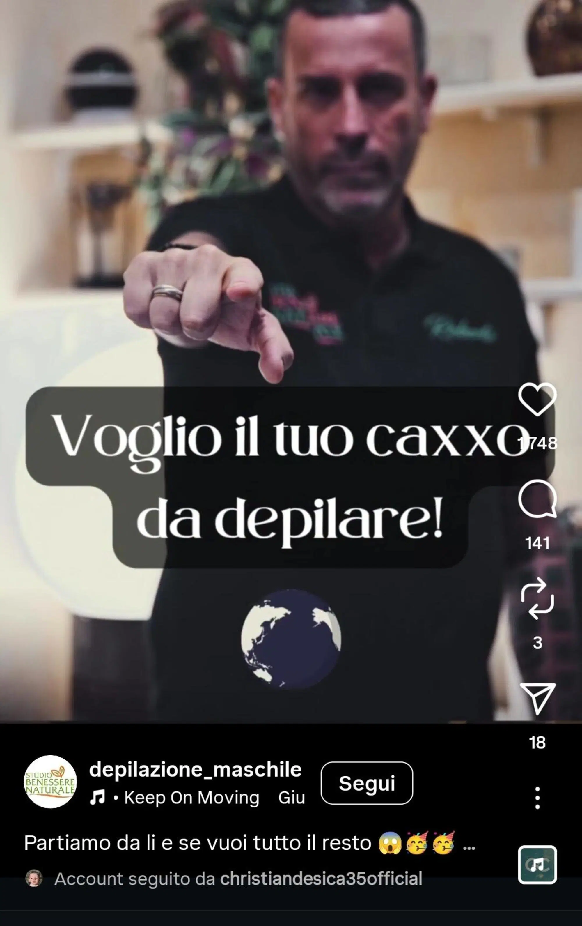 Uncle Sam della depilazione