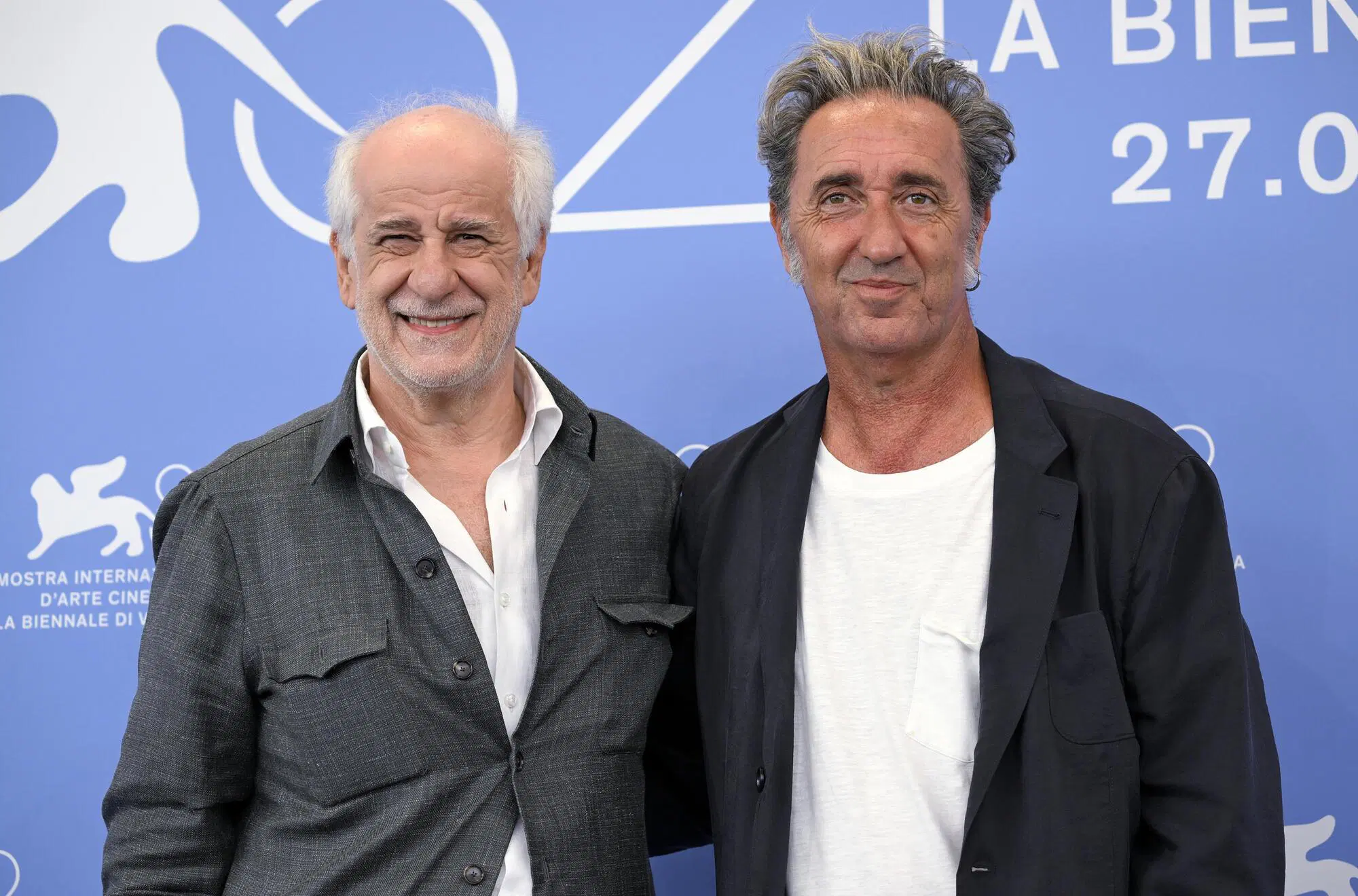 Toni Servillo e Paolo Sorrentino Mostra del Cinema di Venezia