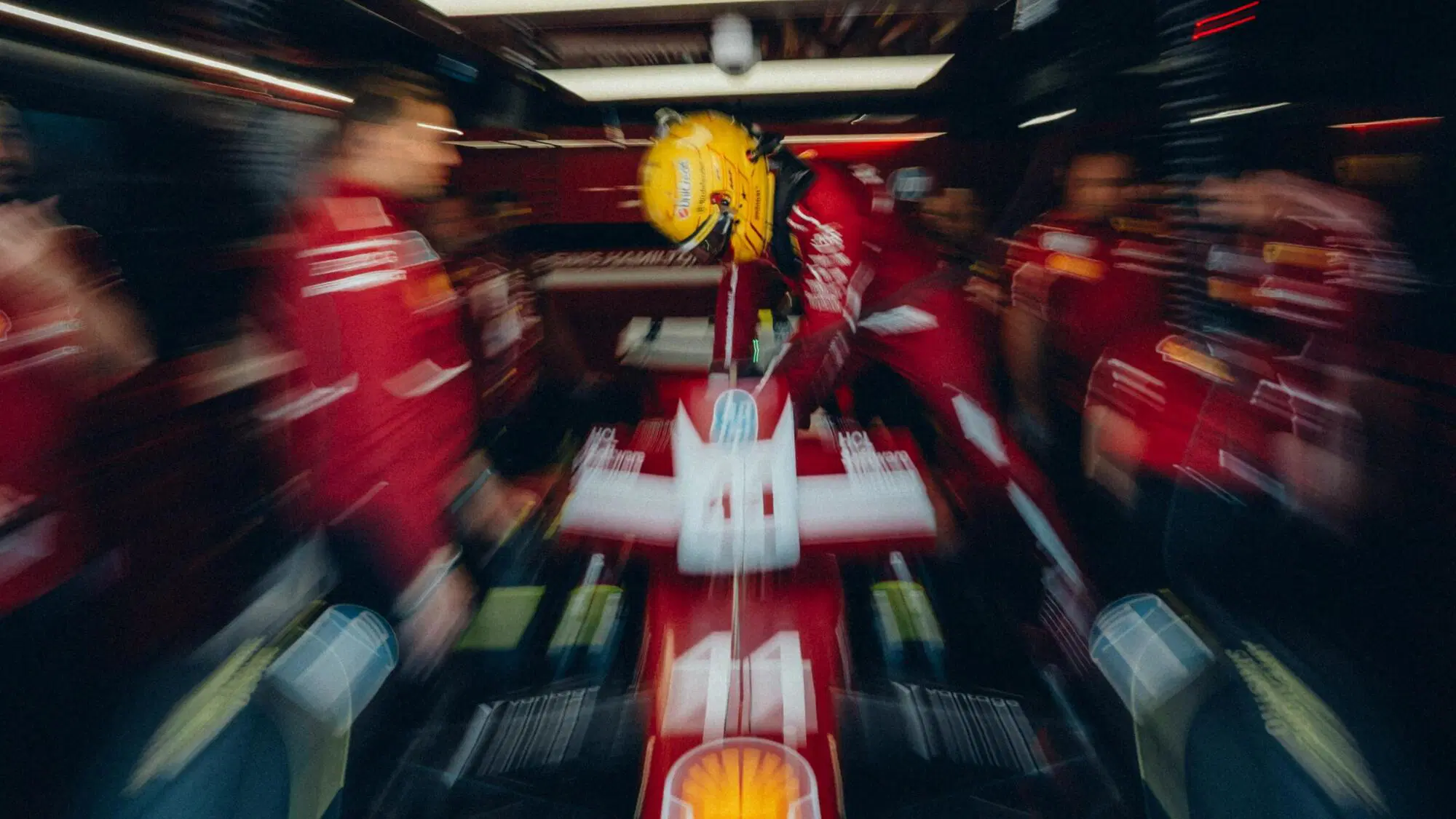 Lewis Hamilton Ferrari Zandvoort