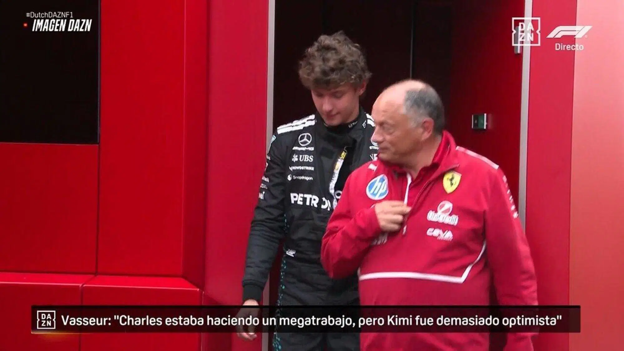 Kimi Antonelli Frederic Vasseur Zandvoort