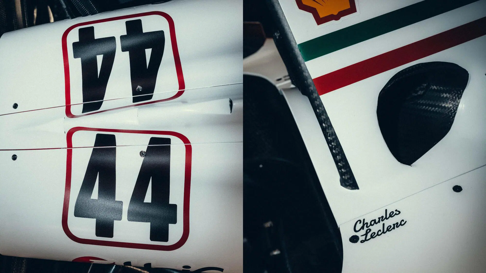 Ferrari livrea Monza dettagli 