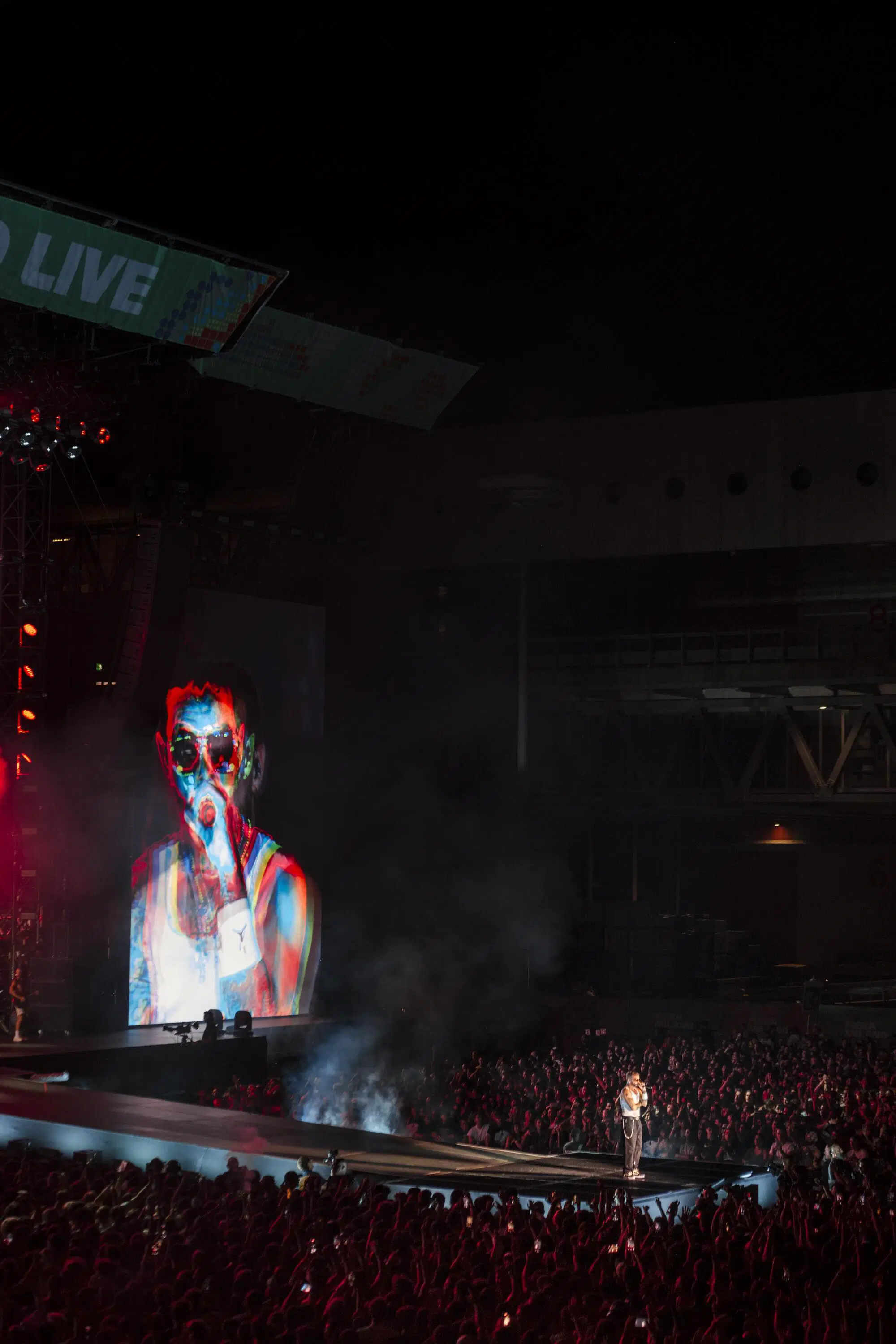Il palco del Lebonski Park