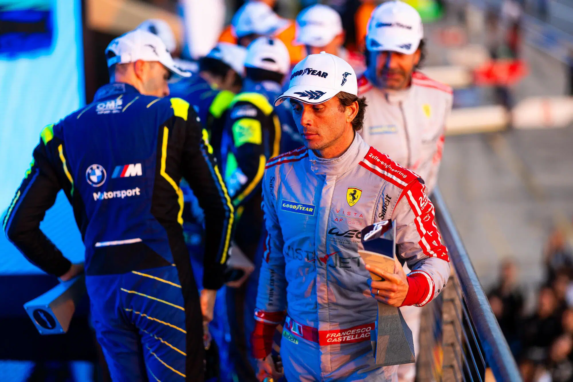 Il podio LMGT3 della Lone Star Le Mans