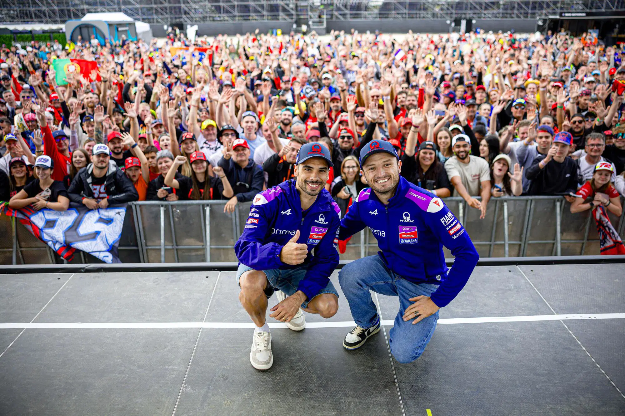 Jack Miller e Miguel Oliveira