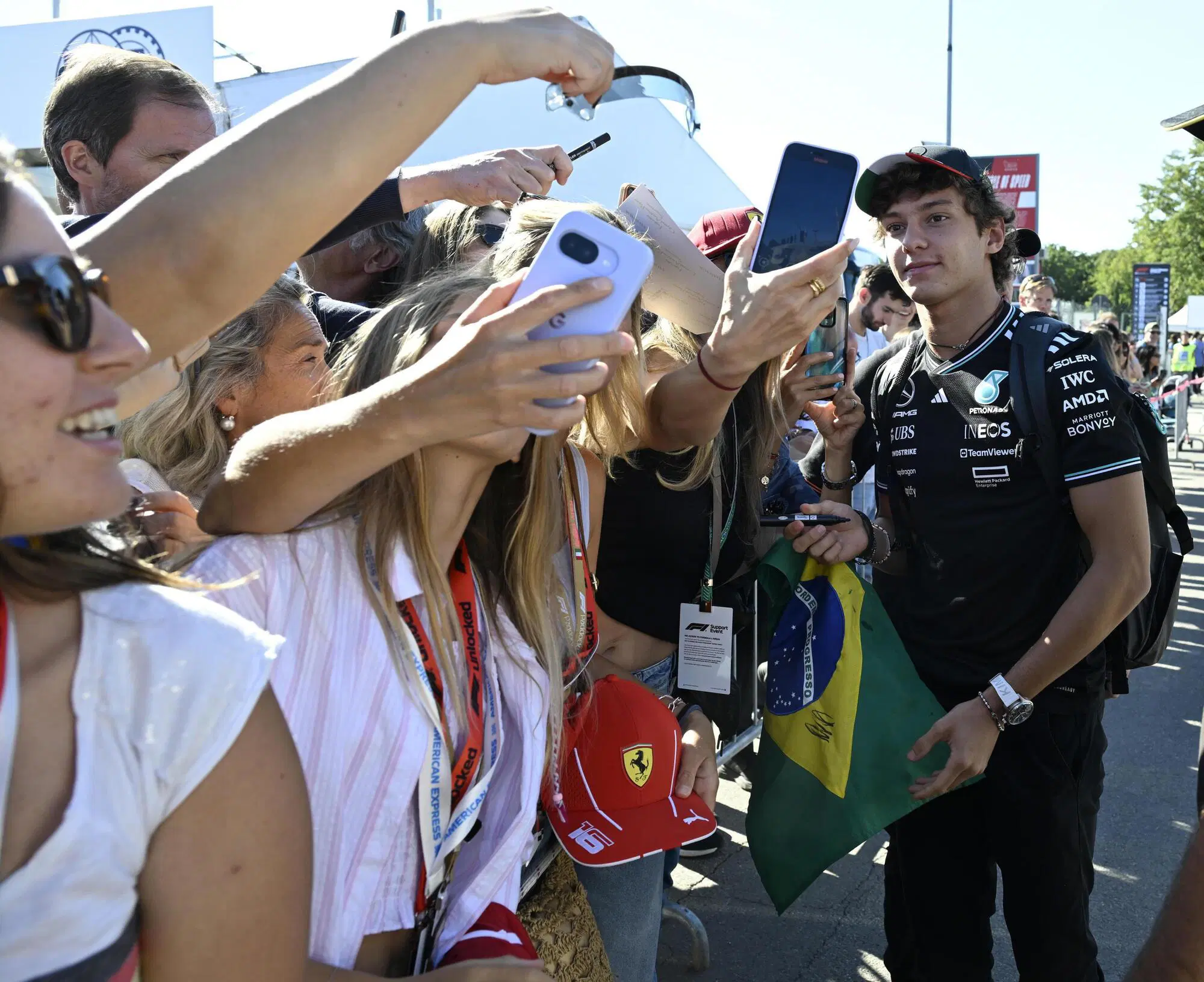 Kimi Antonelli Monza tifosi