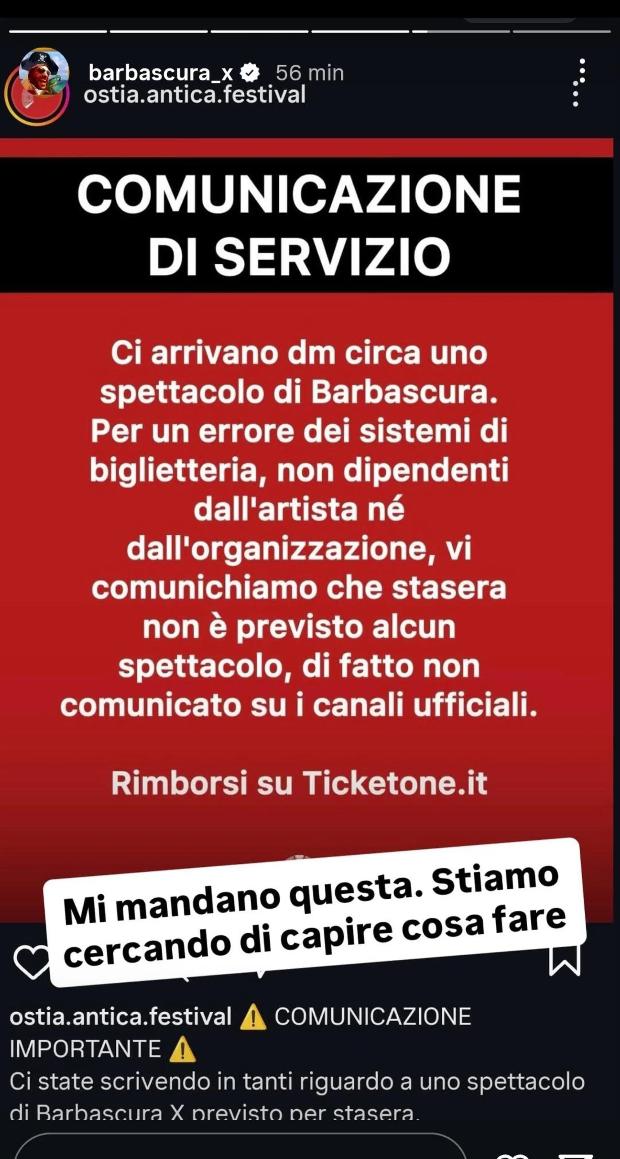 La risposta del festival