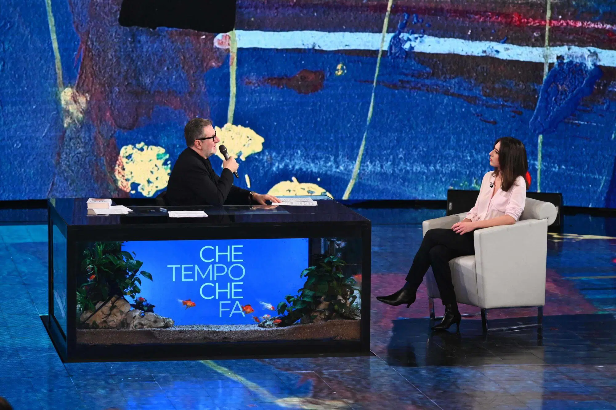 Cecilia Sala ospite da Fabio Fazio