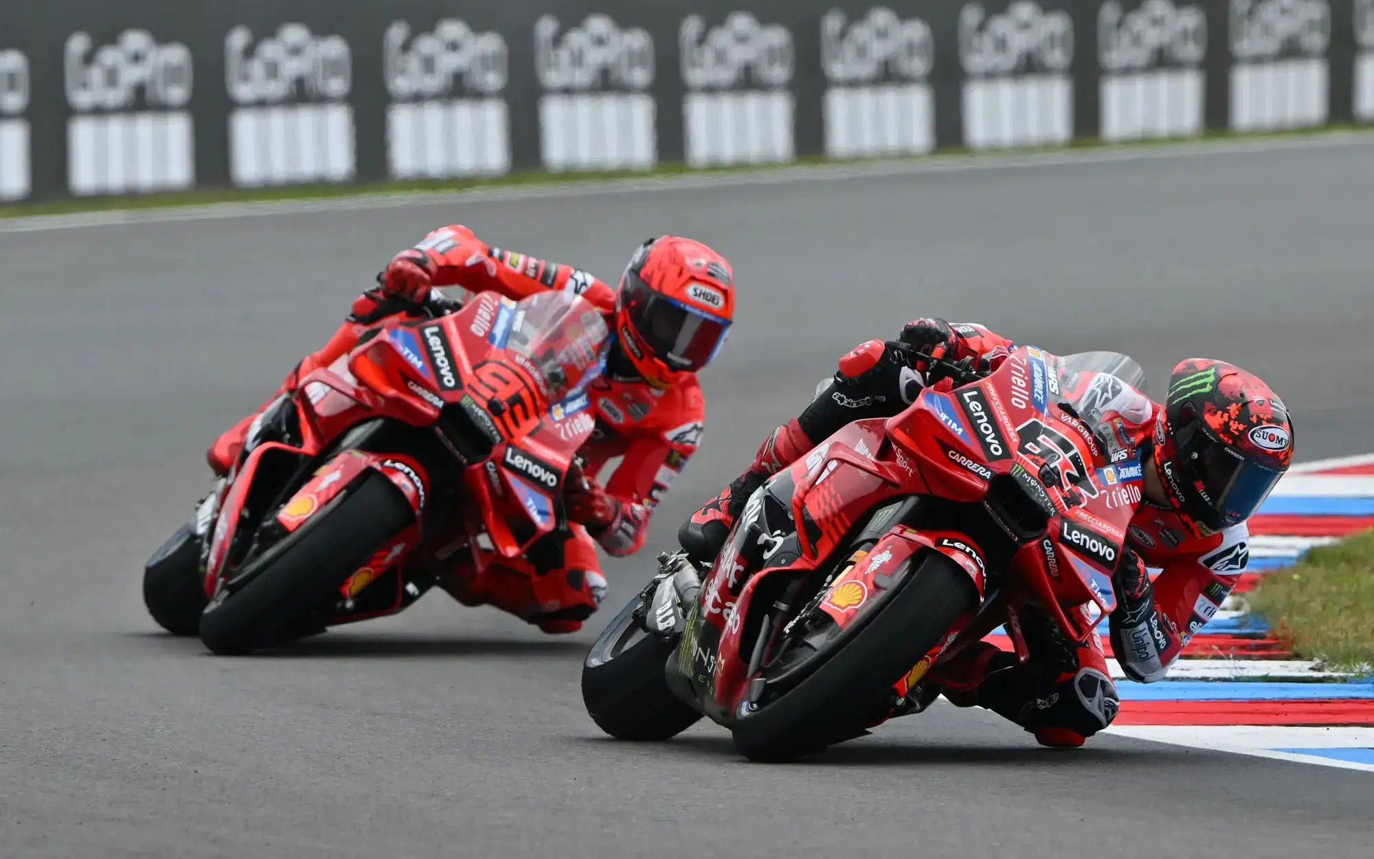 Marc Marquez Pecco Bagnaia Jorge Martin Brno 2025