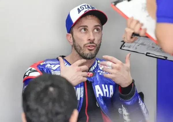 Andrea Dovizioso magistrale sulla Yamaha V4: &ldquo;Un orgasmo, l'ho capito dal primo giro. Una wild card a Valencia? Me l&rsquo;hanno chiesto&hellip;&rdquo;